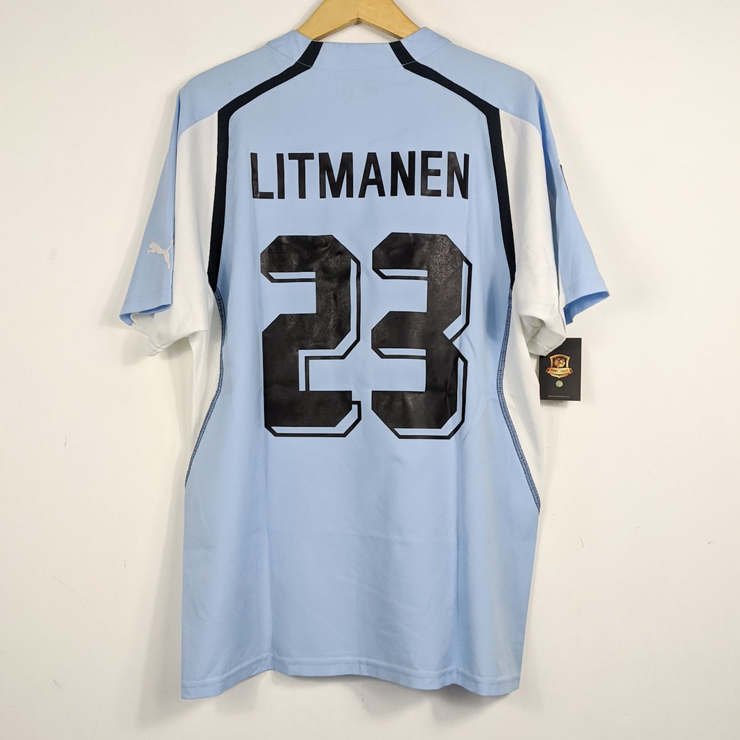 Authentic Malmo FF 2005/06 Home - Litmanen #23 Size L