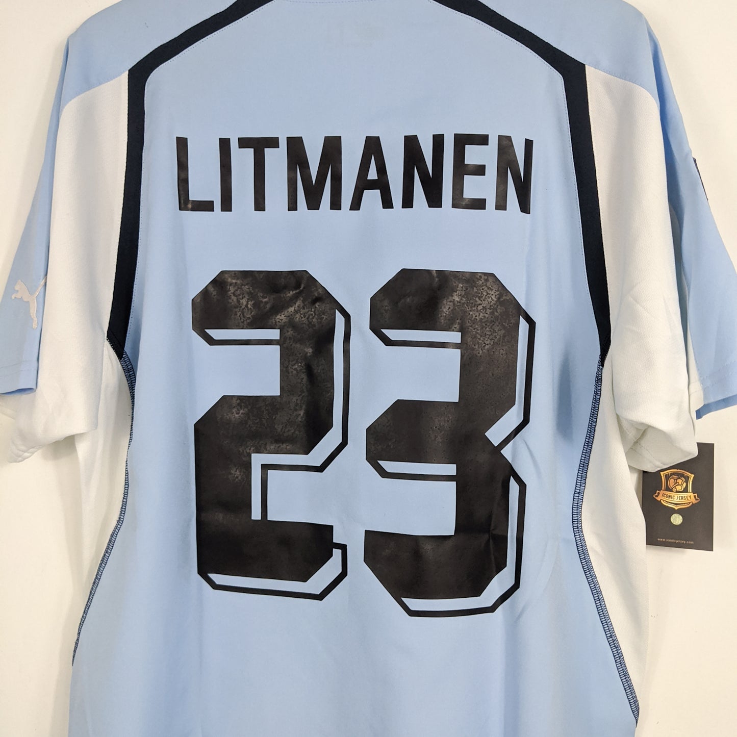 Authentic Malmo FF 2005/06 Home - Litmanen #23 Size L