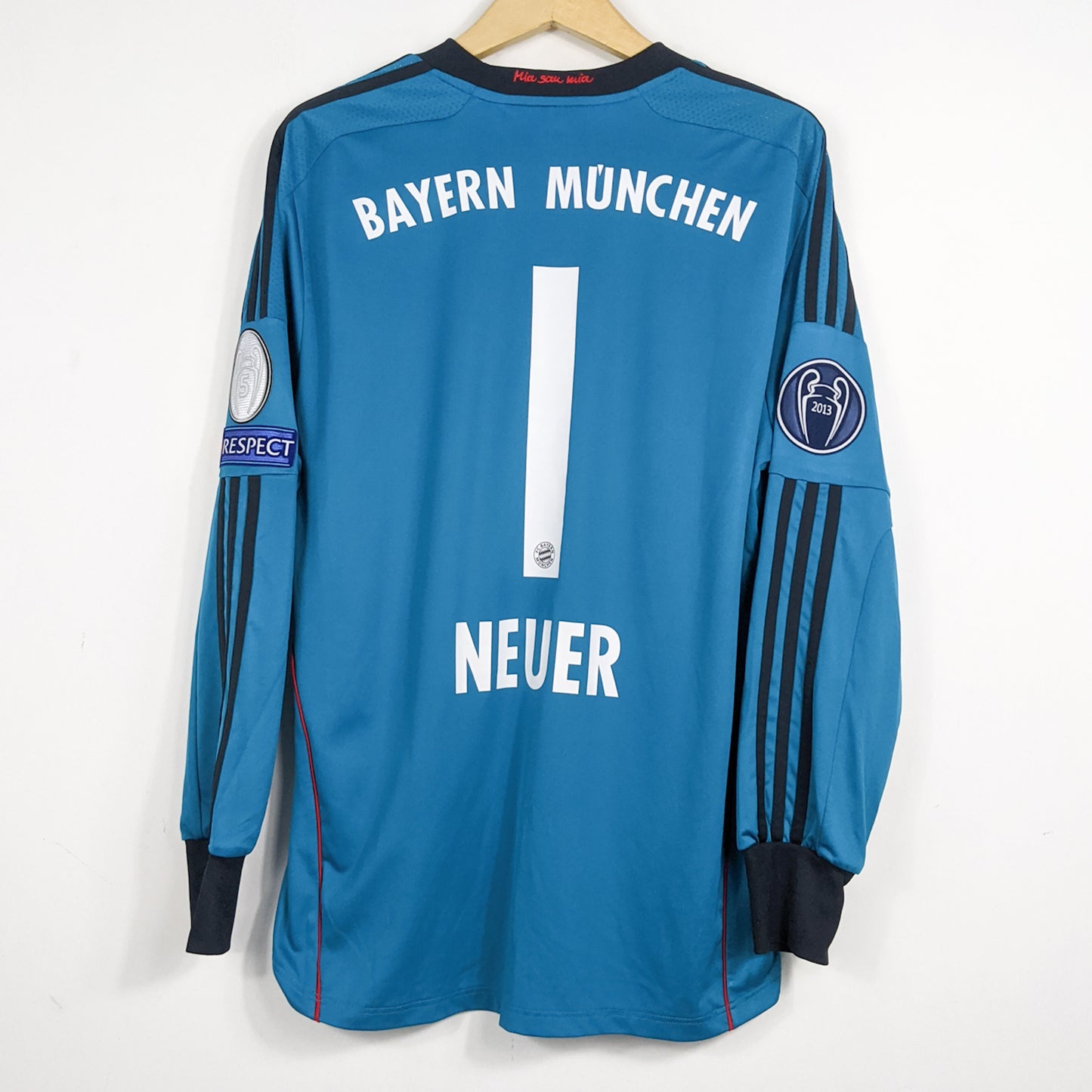 Authentic Bayern Munchen 2013/14 GK - Neuer #1 Size XL