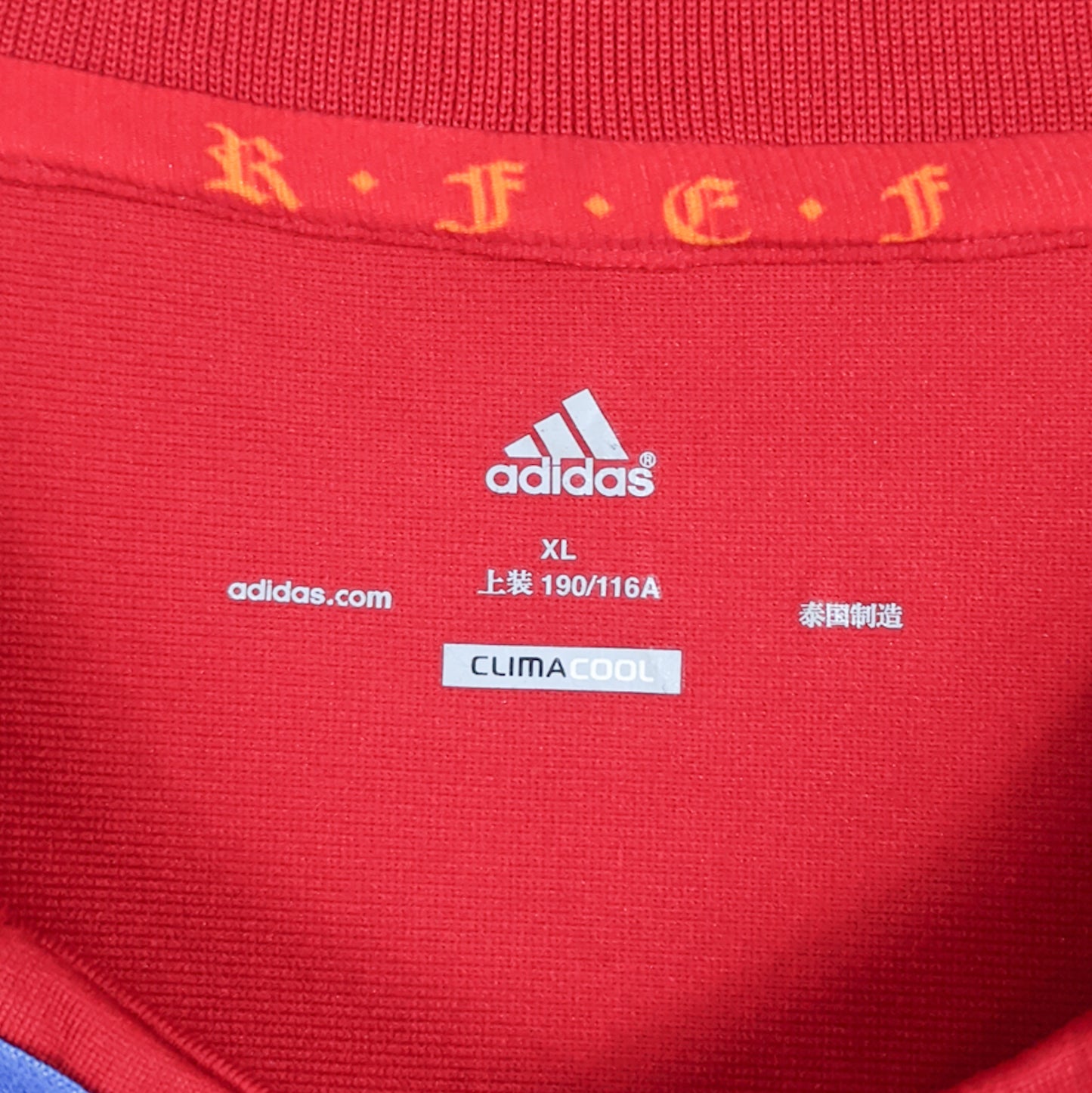 Authentic Spain 2010 Home - Iniesta #6 Size XL