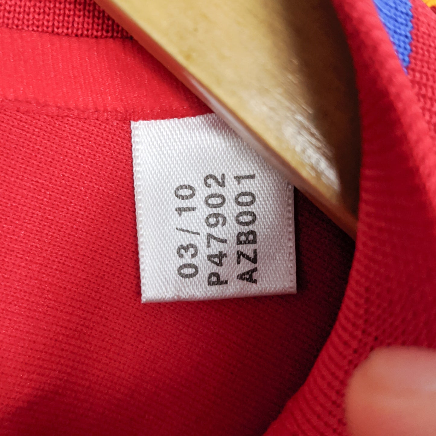 Authentic Spain 2010 Home - Iniesta #6 Size XL