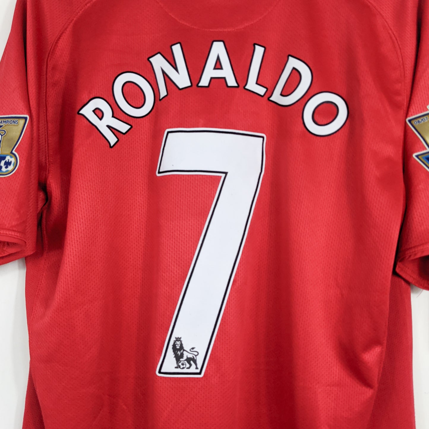 Authentic Manchester United 2007/08 Home - Ronaldo #7 Size XL