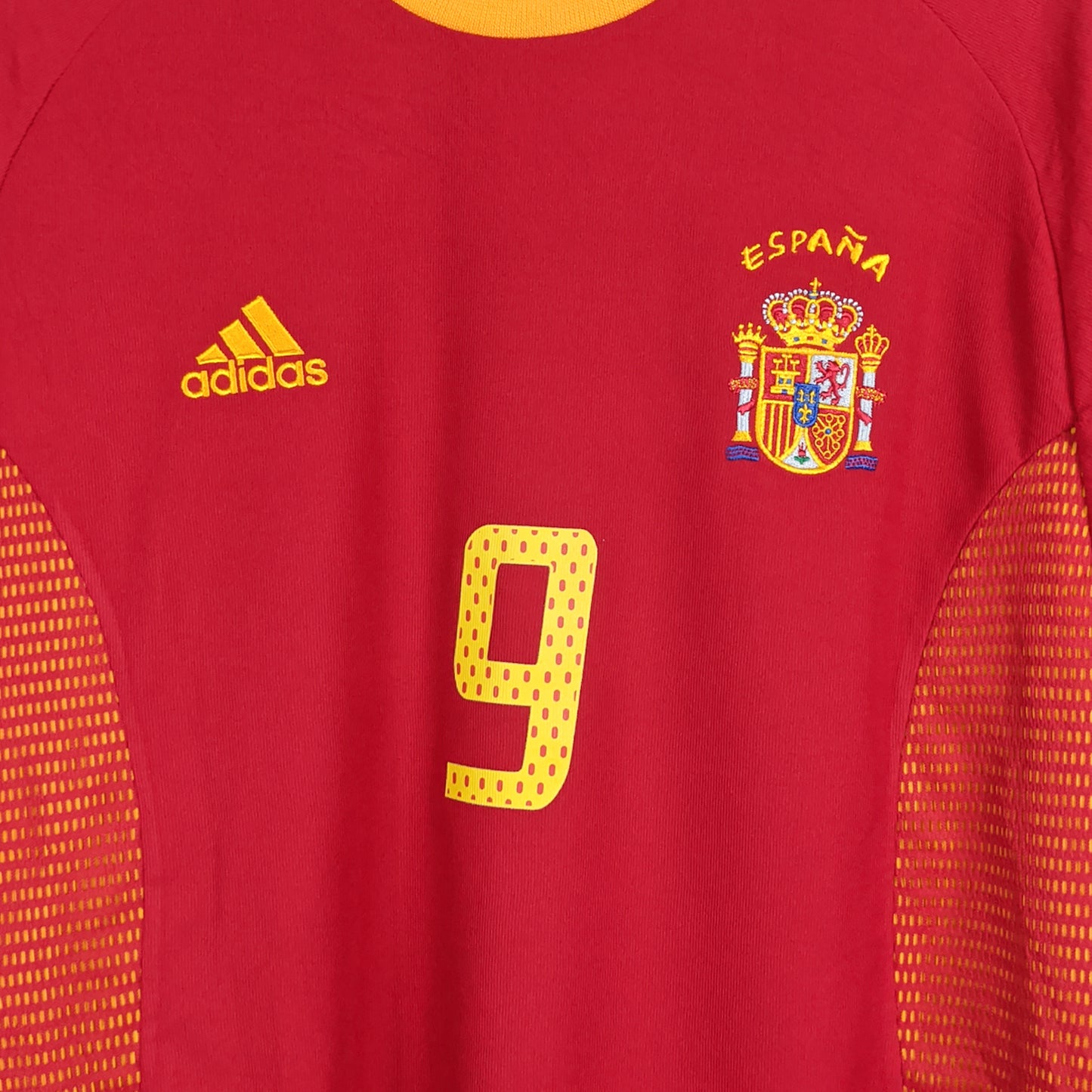 Authentic Spain 2002/04 Home - Torres #9 Size L