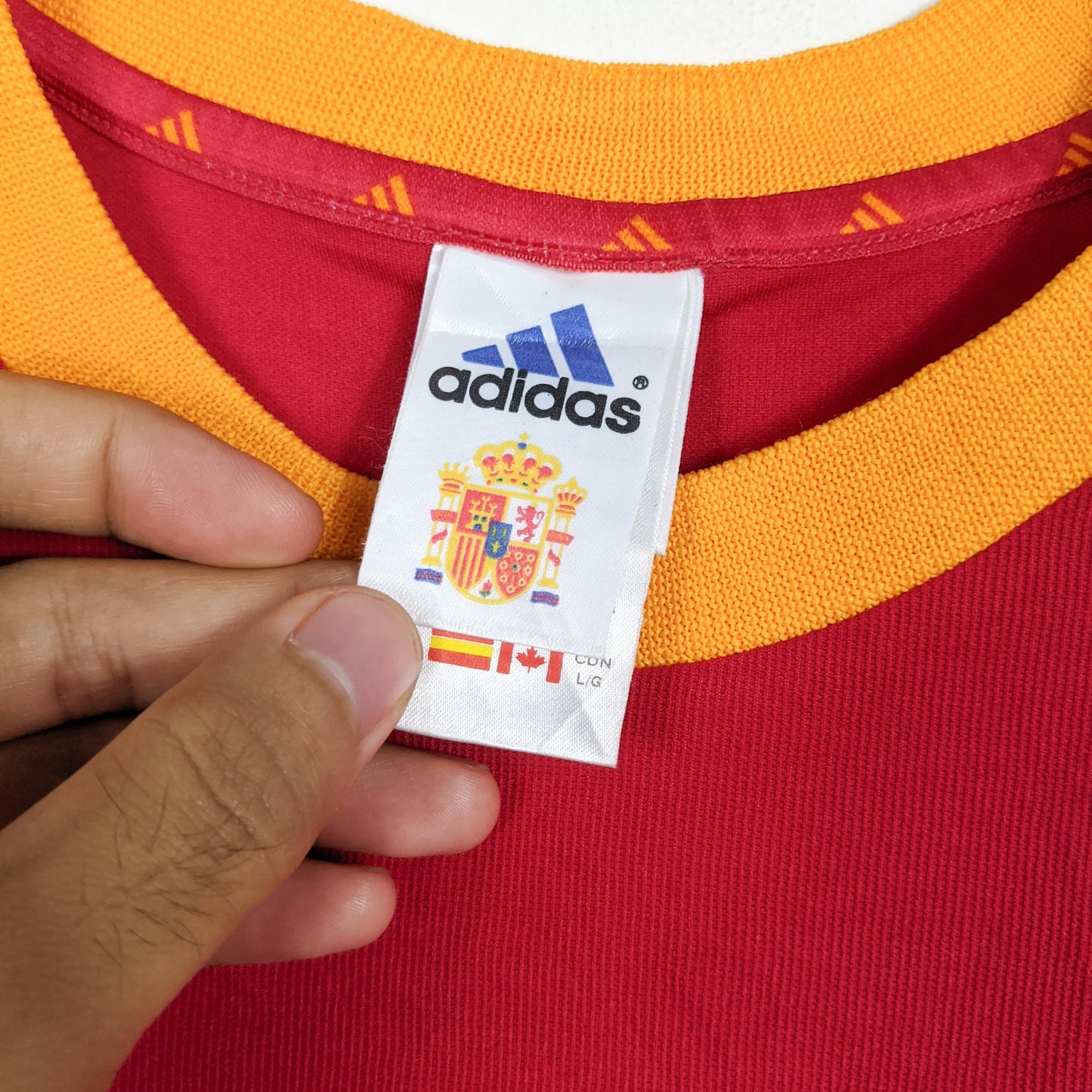 Authentic Spain 2002/04 Home - Torres #9 Size L