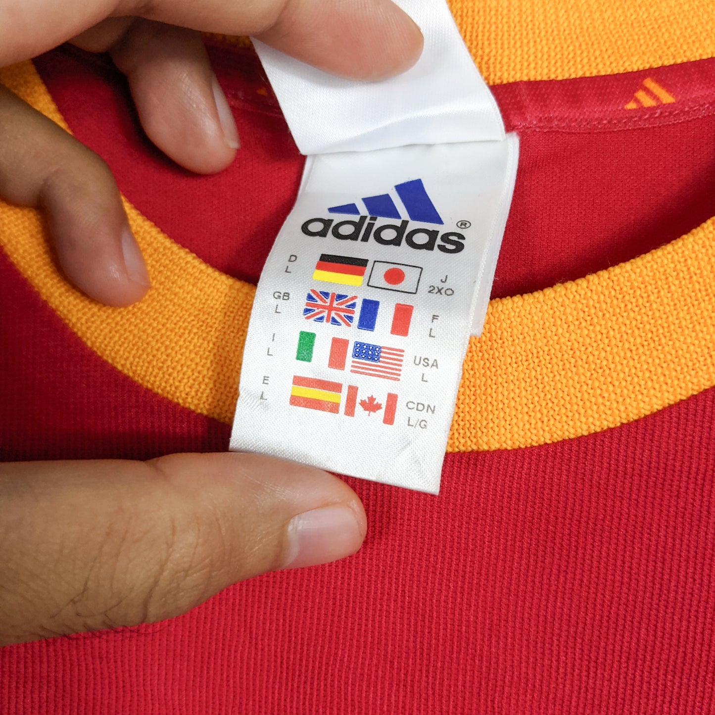 Authentic Spain 2002/04 Home - Torres #9 Size L