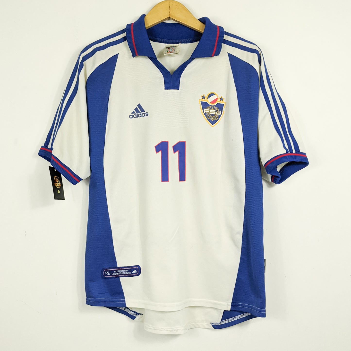 Authentic Yugoslavia 2000 Away - Mihajlovic #11 Size M