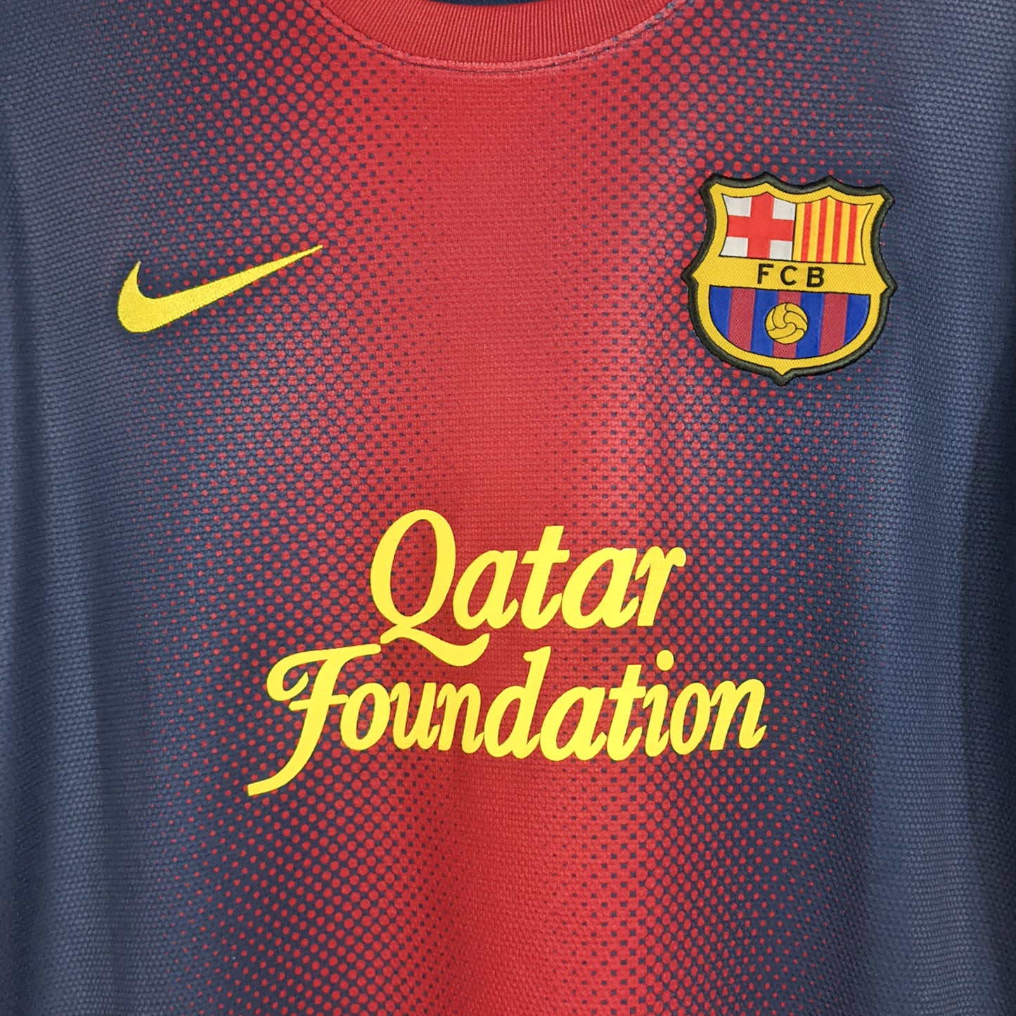 Authentic Barcelona 2012/13 Home - Messi #10 Size M
