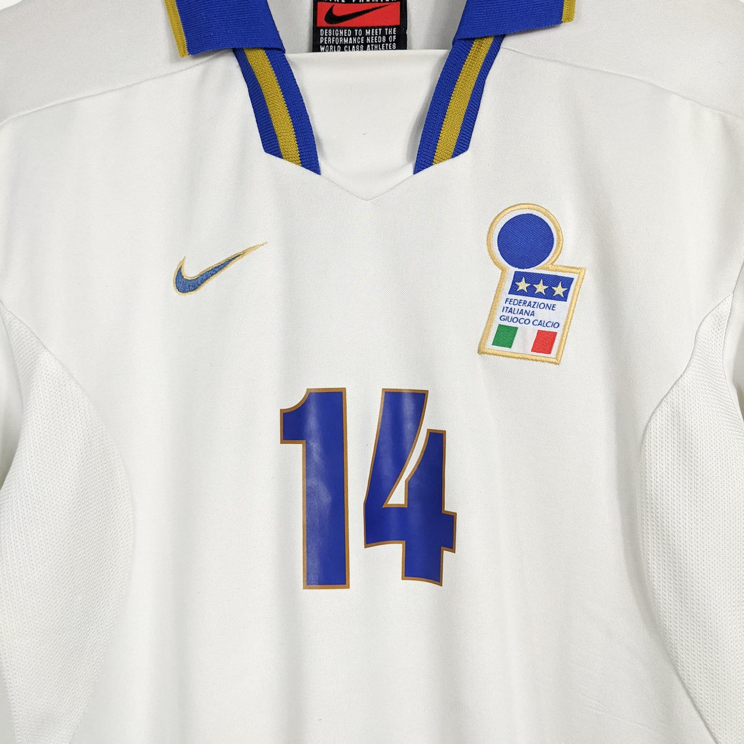 Authentic Italy 1996 Away - Del Piero #14 Size L fit M