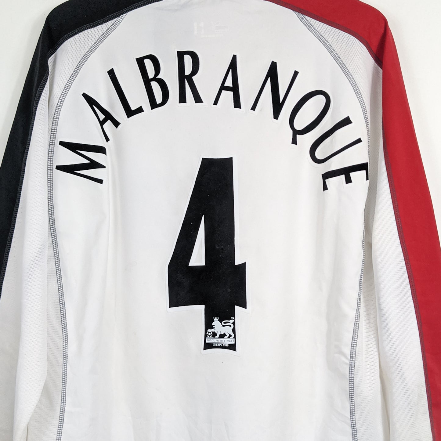 Authentic Fulham 2005/06 Home - Malbranque #4 Size XL (Long Sleeve)
