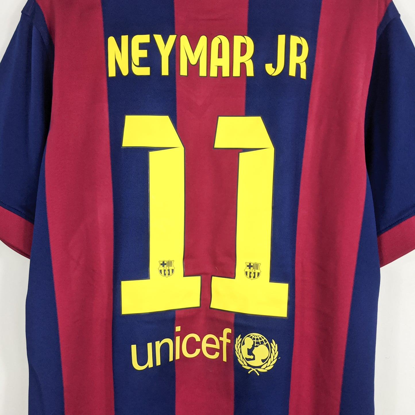 Authentic Barcelona 2014/15 Home - Neymar Jr #11 Size XL