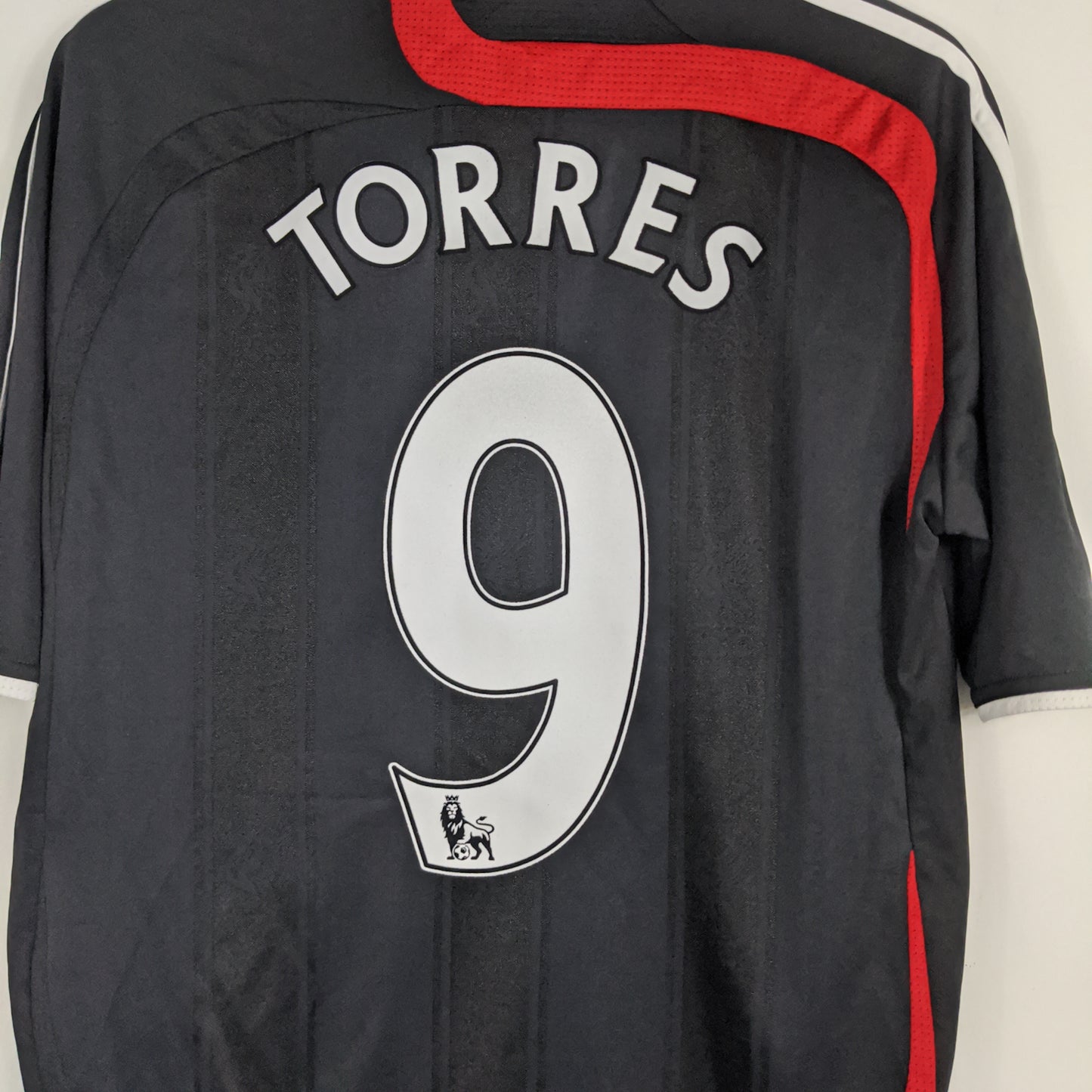 Authentic Liverpool 2007/08 Third - Torres #9 Size M