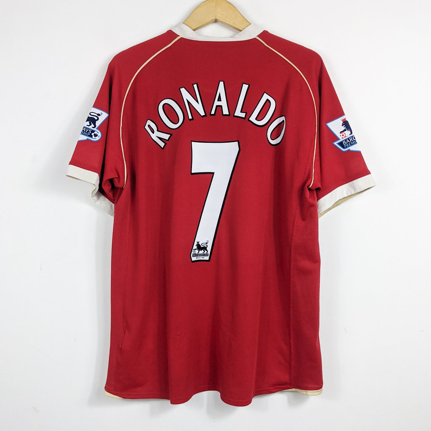 Authentic Manchester United 2006/07 Home - Ronaldo #7 Size L