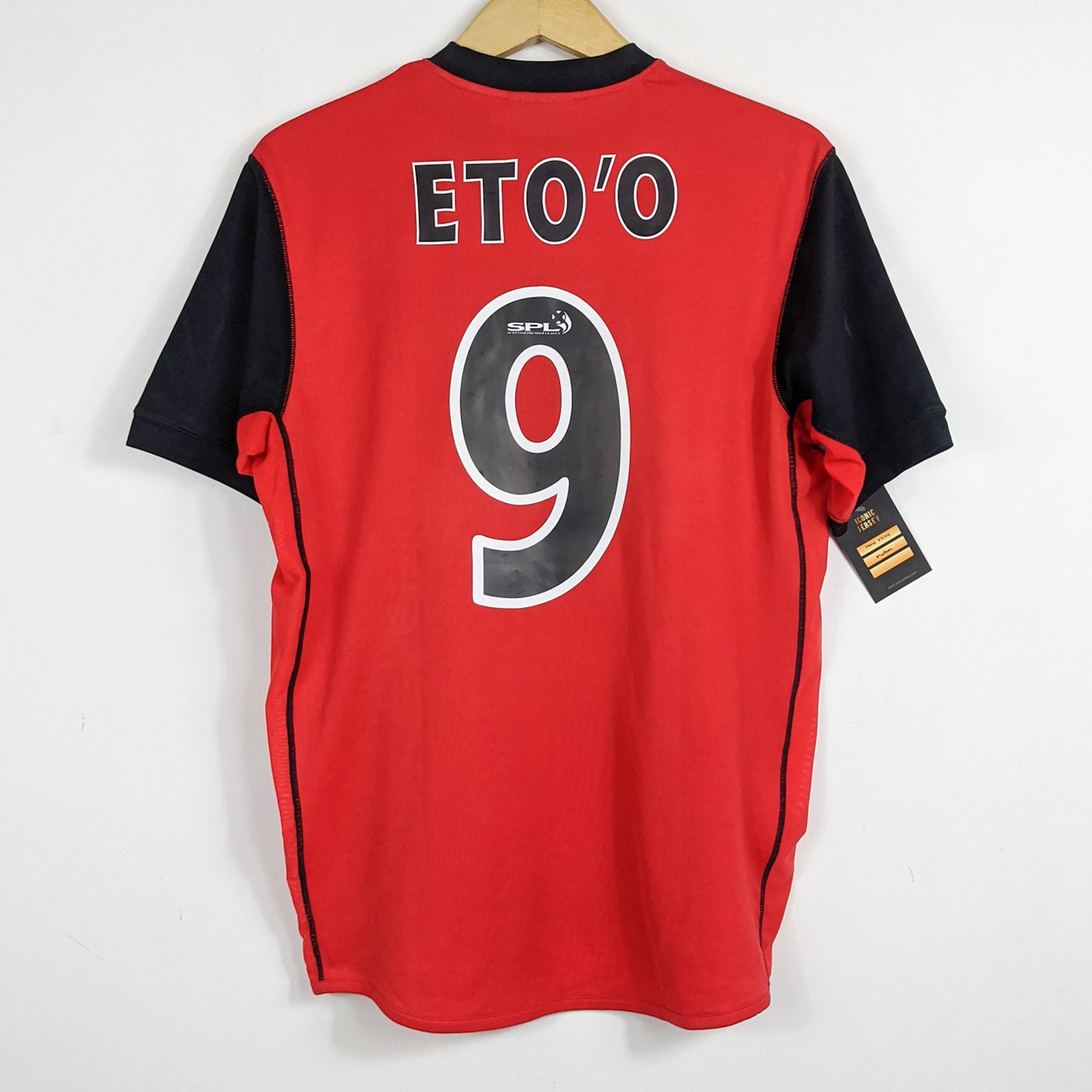 Authentic Mallorca 2003/04 Home - Eto'o #9 Size M