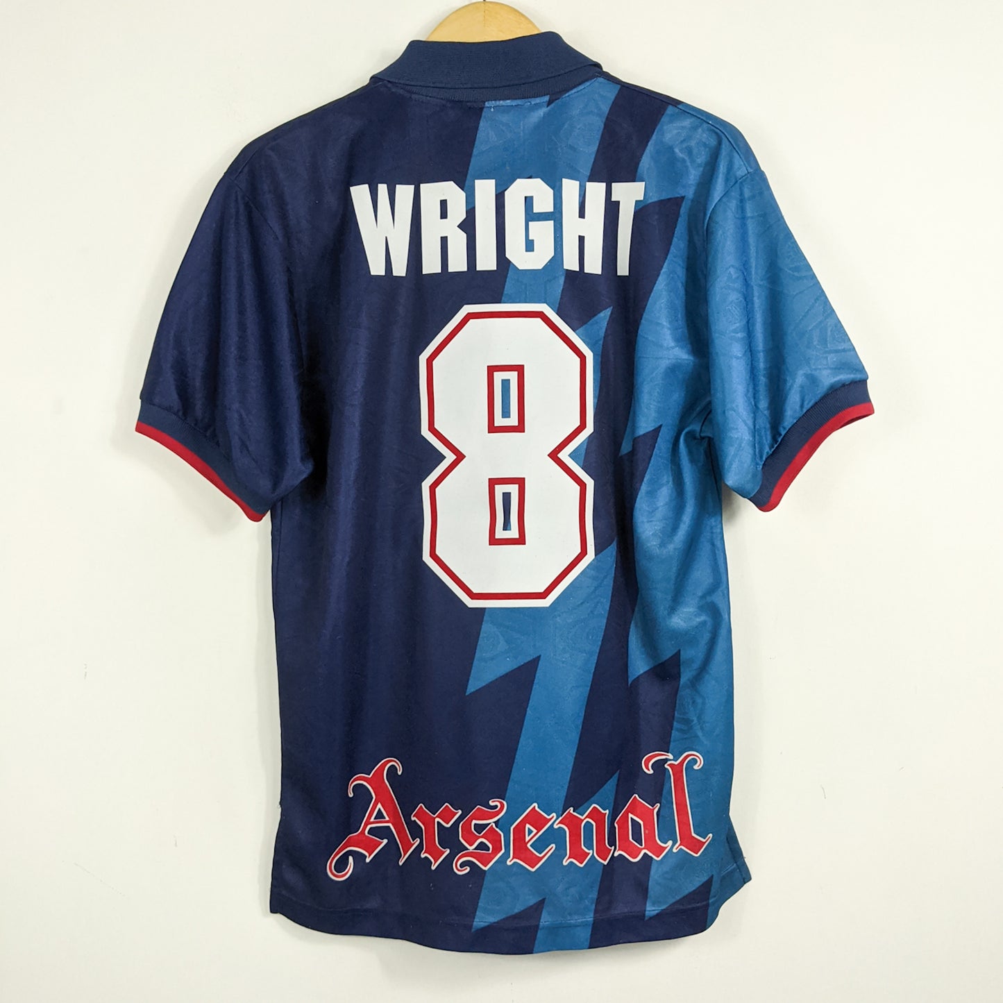 Authentic Arsenal 1995/96 Away - Wright #8 Size S