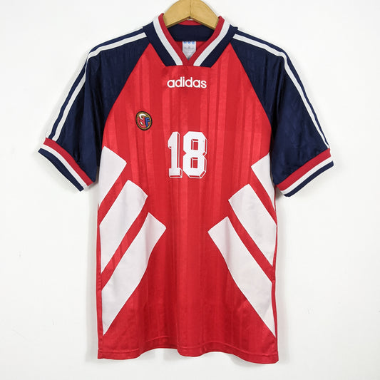 Original Norway 1994/95 Home - Haland #18 Size M