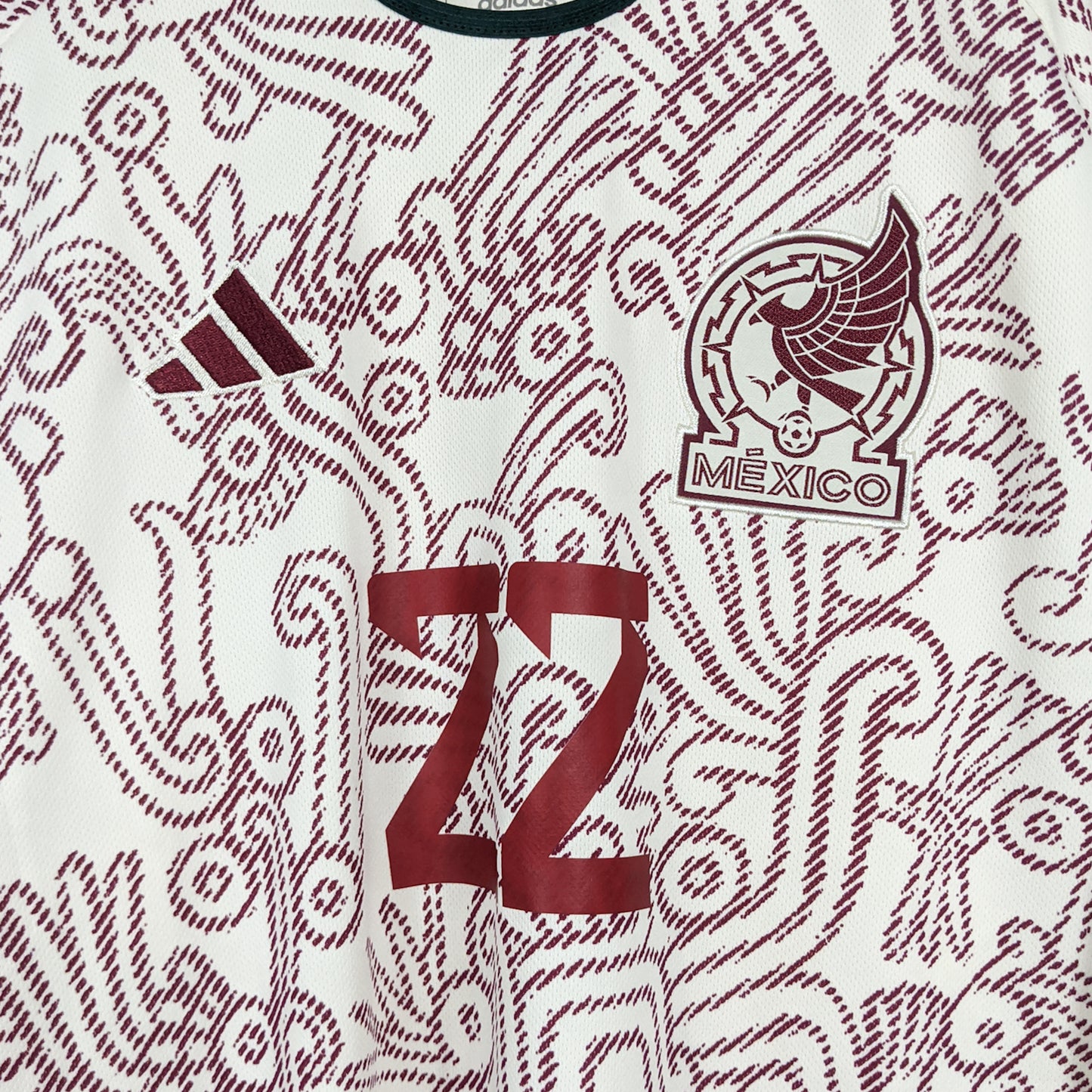 Original Mexico 2022 Away - H. Lozano #22 Size XXL fit L (Slim fit)