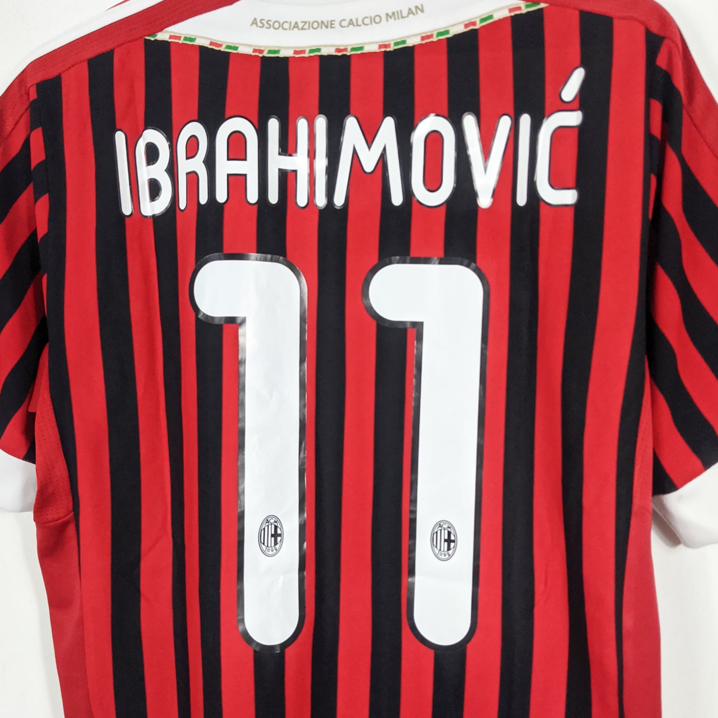 Original AC Milan 2011/12 Home - Ibrahimovic #11 Size M