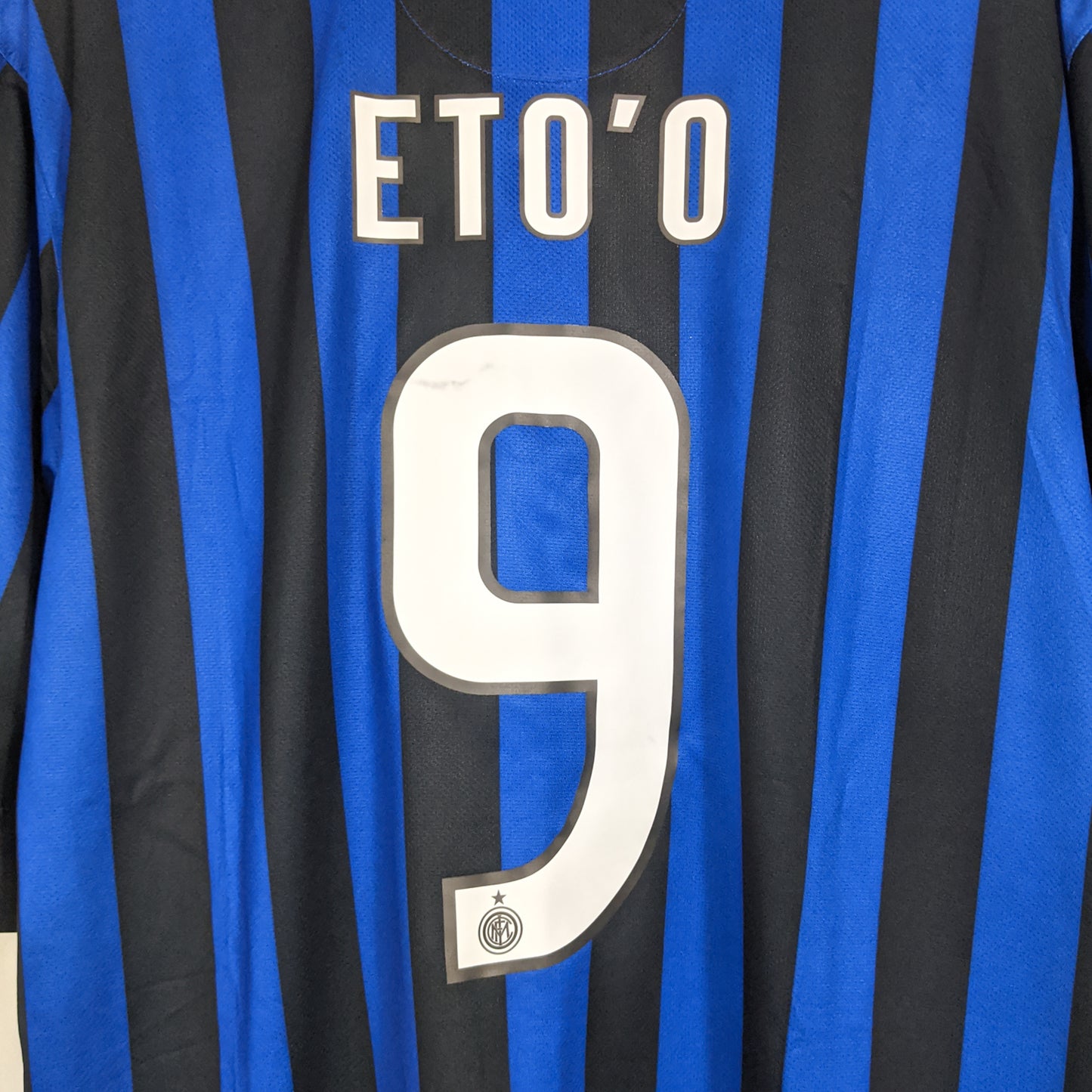 Original Inter Milan 2011/12 Home - Eto'o #9 Size XL