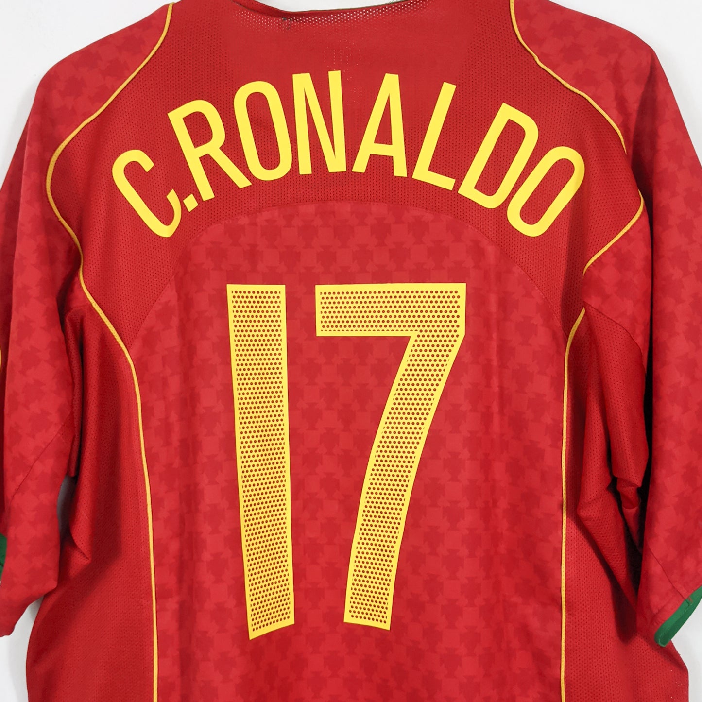 Original Portugal 2004 Home - C. Ronaldo #17 Size XL