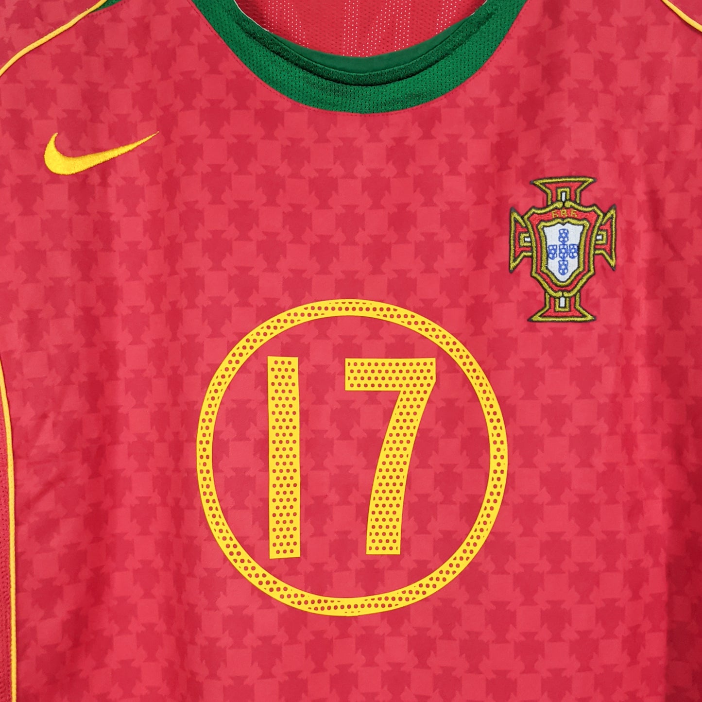 Original Portugal 2004 Home - C. Ronaldo #17 Size XL