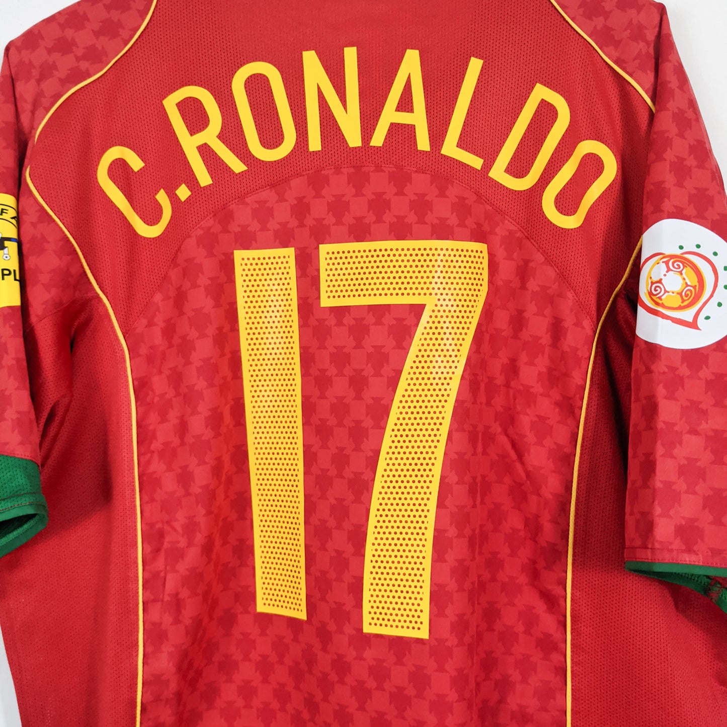 Original Portugal 2004 Home - C. Ronaldo #17 Size XL