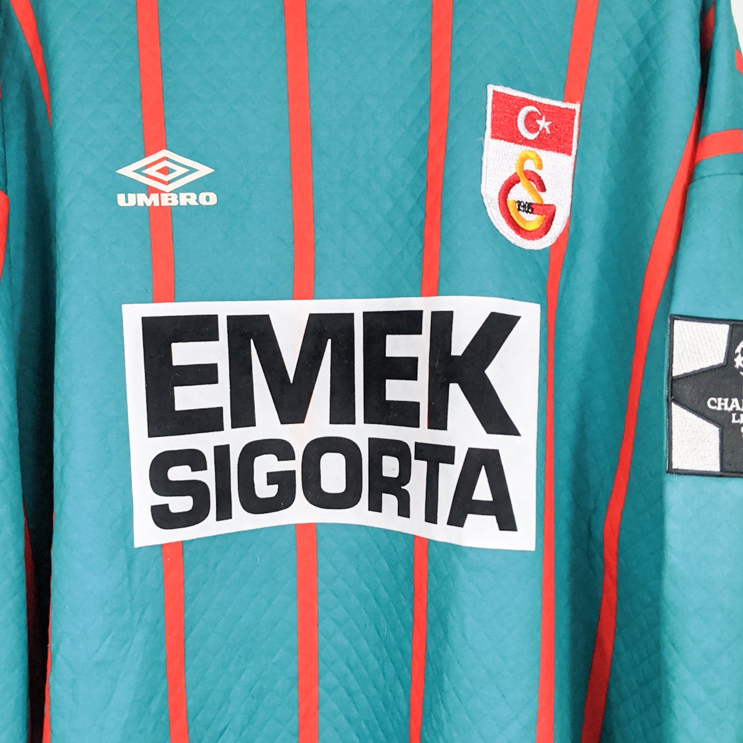 Original Galatasaray 1994/95 GK - #1 Size XL (Long Sleeve) (Template)