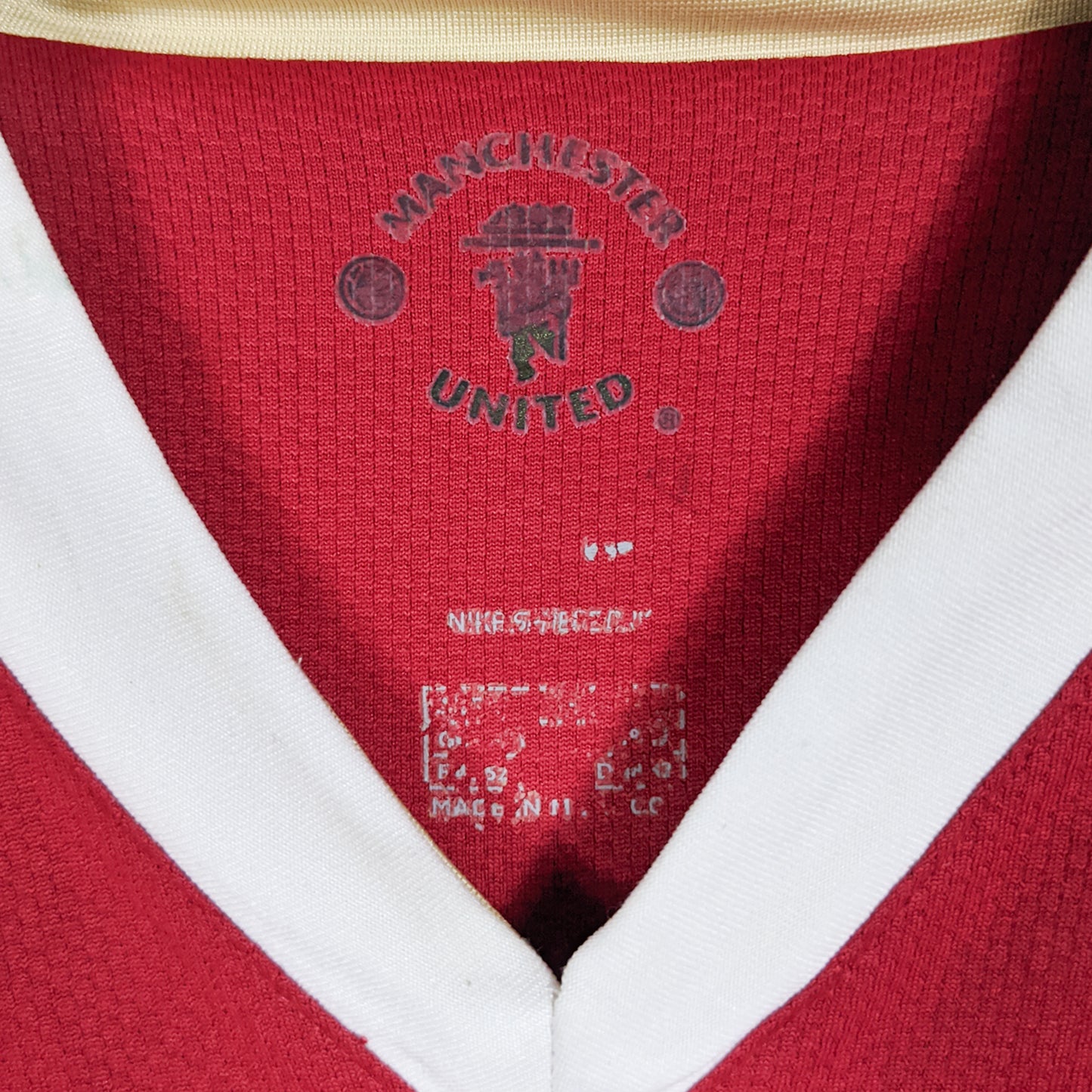 Original Manchester United 2006/07 Home - Ronaldo #7 Size fit M/L (Long sleeve)