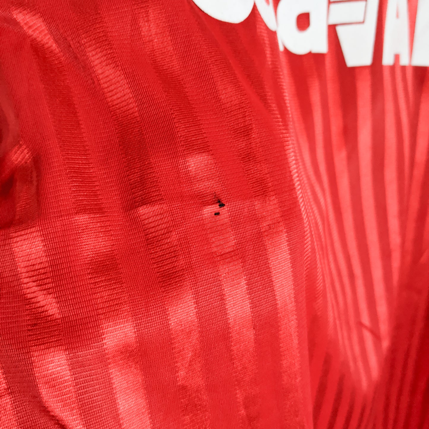 Original Nimes Olympique 1990/92 Home - #9 Size L (Long sleeve)
