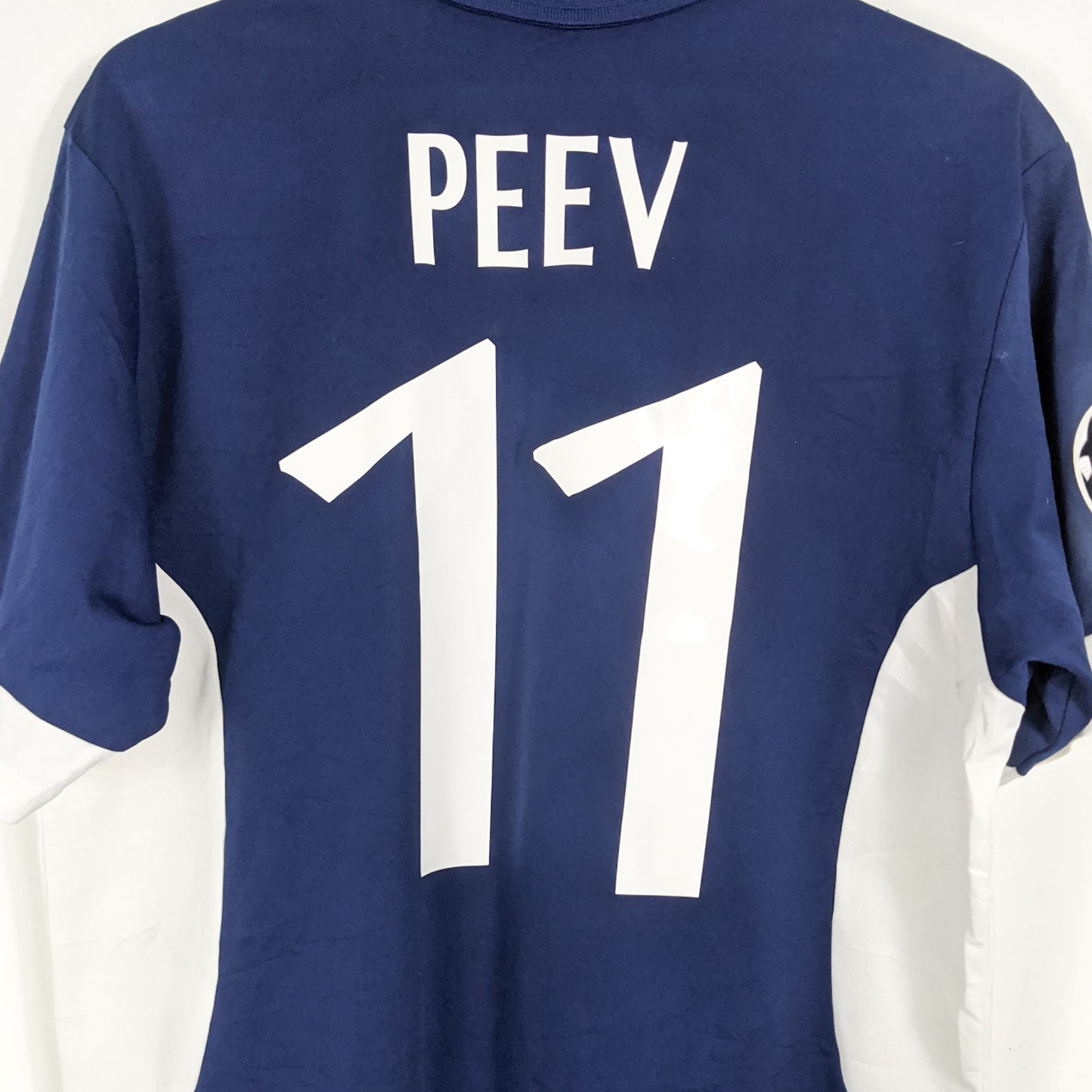 Original Dinamo Kyiv 2004/05 Away - Peev #11 Size M