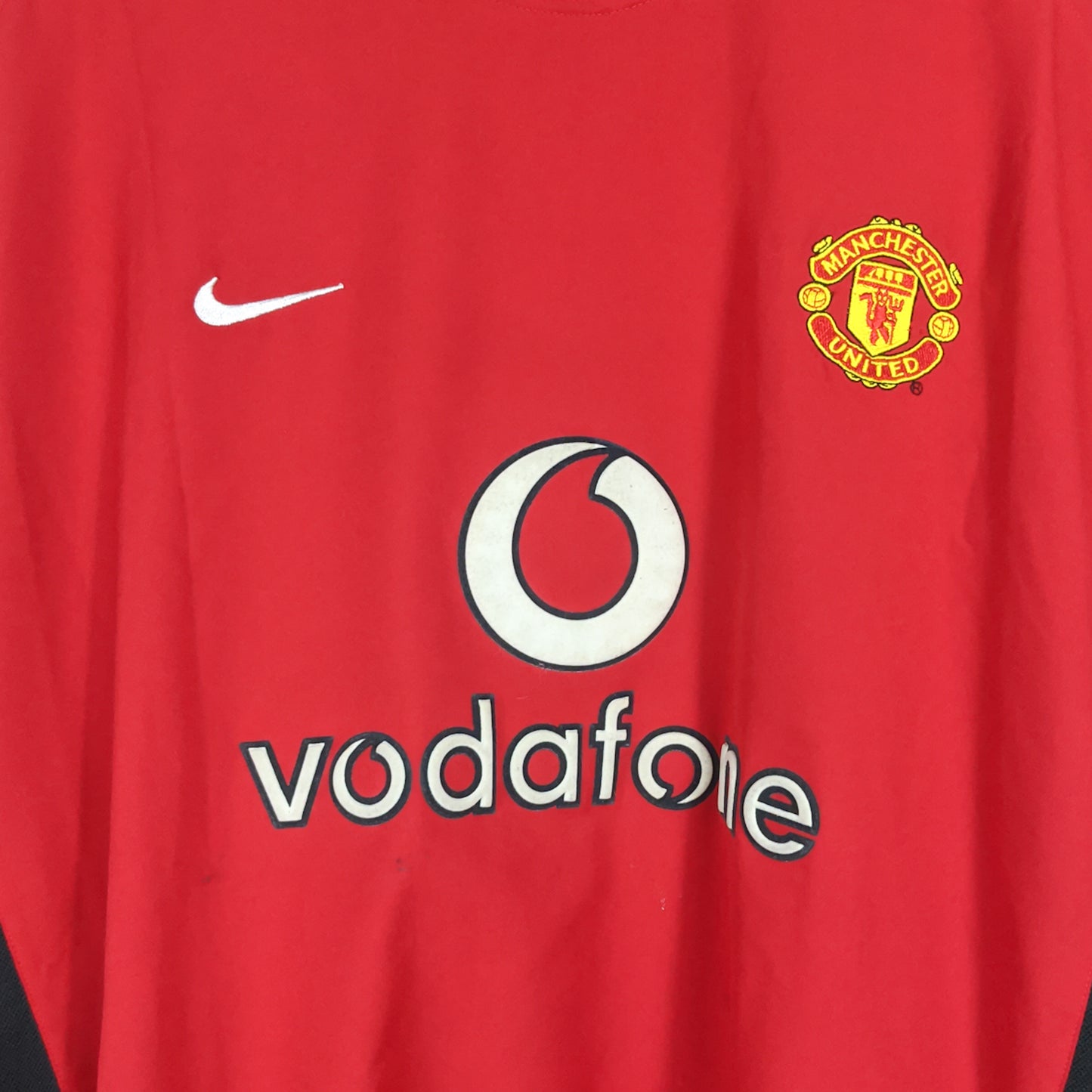 Original Manchester United 2002/04 Home - Ronaldo #7 Size XXL (Long sleeve)