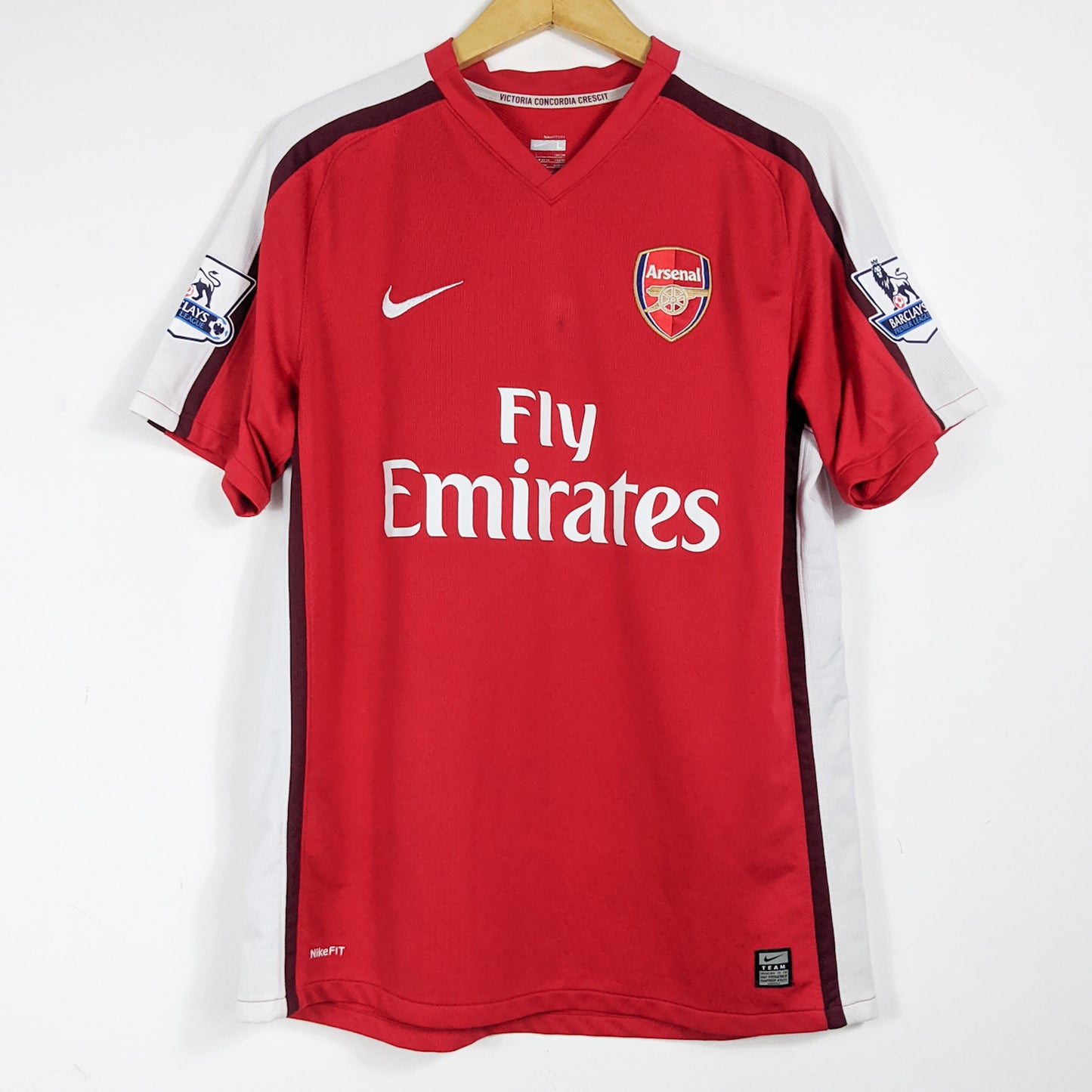 Original Arsenal 2008/10 Home - Fabregas #4 Size L