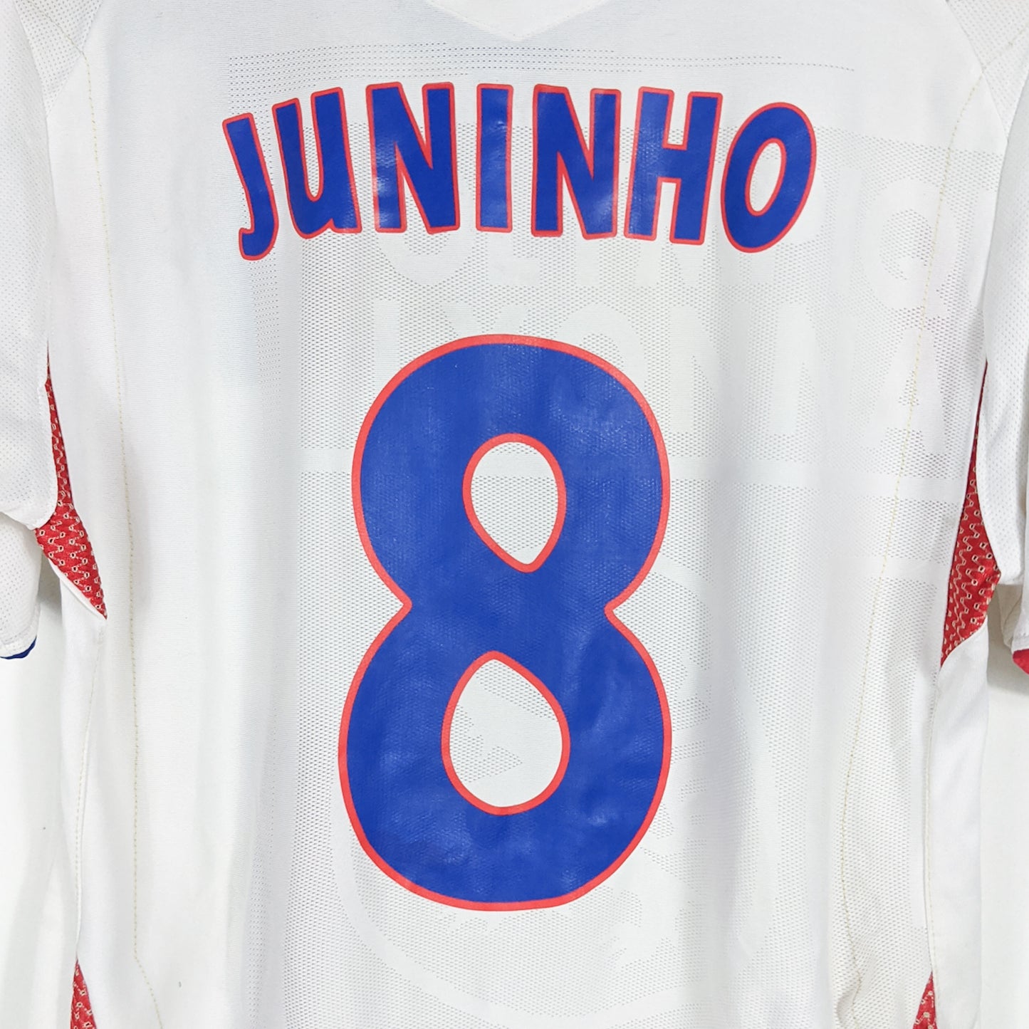 Original Olympique Lyonnais 2006/07 Home - Juninho #8 Size M