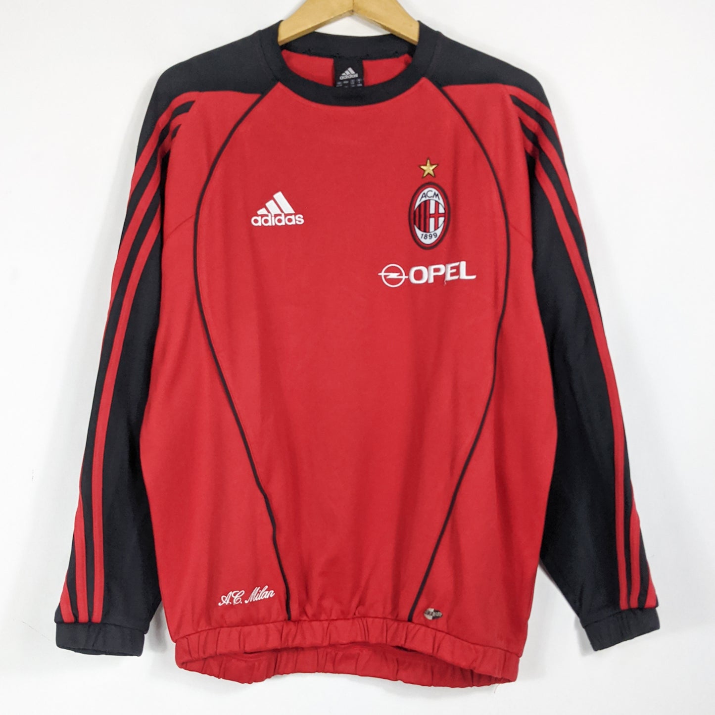 Original AC Milan 2005/06 Sweat Top - Size L (Player Issue)