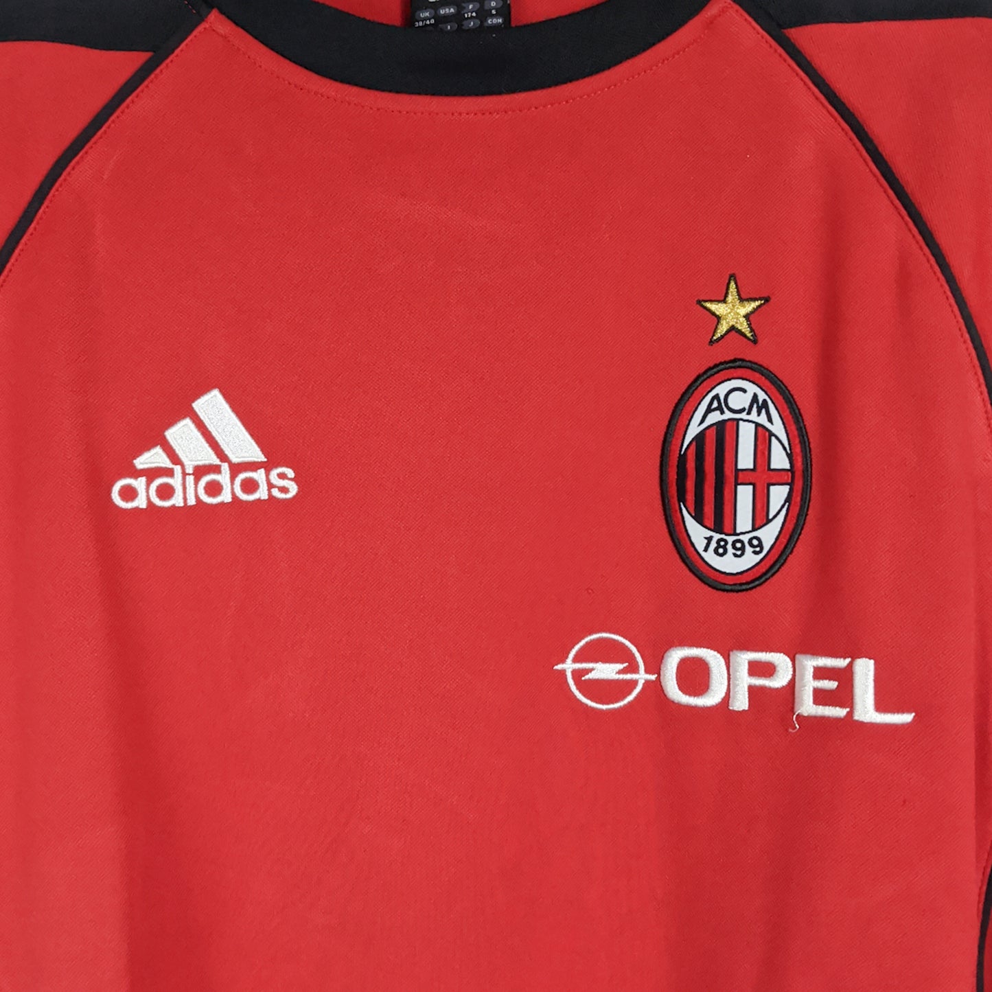 Original AC Milan 2005/06 Sweat Top - Size L (Player Issue)