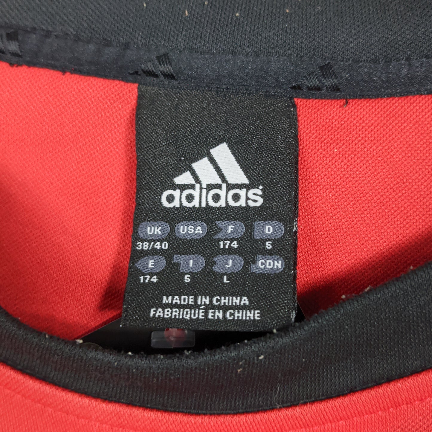 Original AC Milan 2005/06 Sweat Top - Size L (Player Issue)