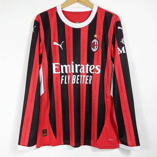 Original AC Milan 2024/25 Home - Reijnders #14 Size L (Long sleeve) (Bnwt)