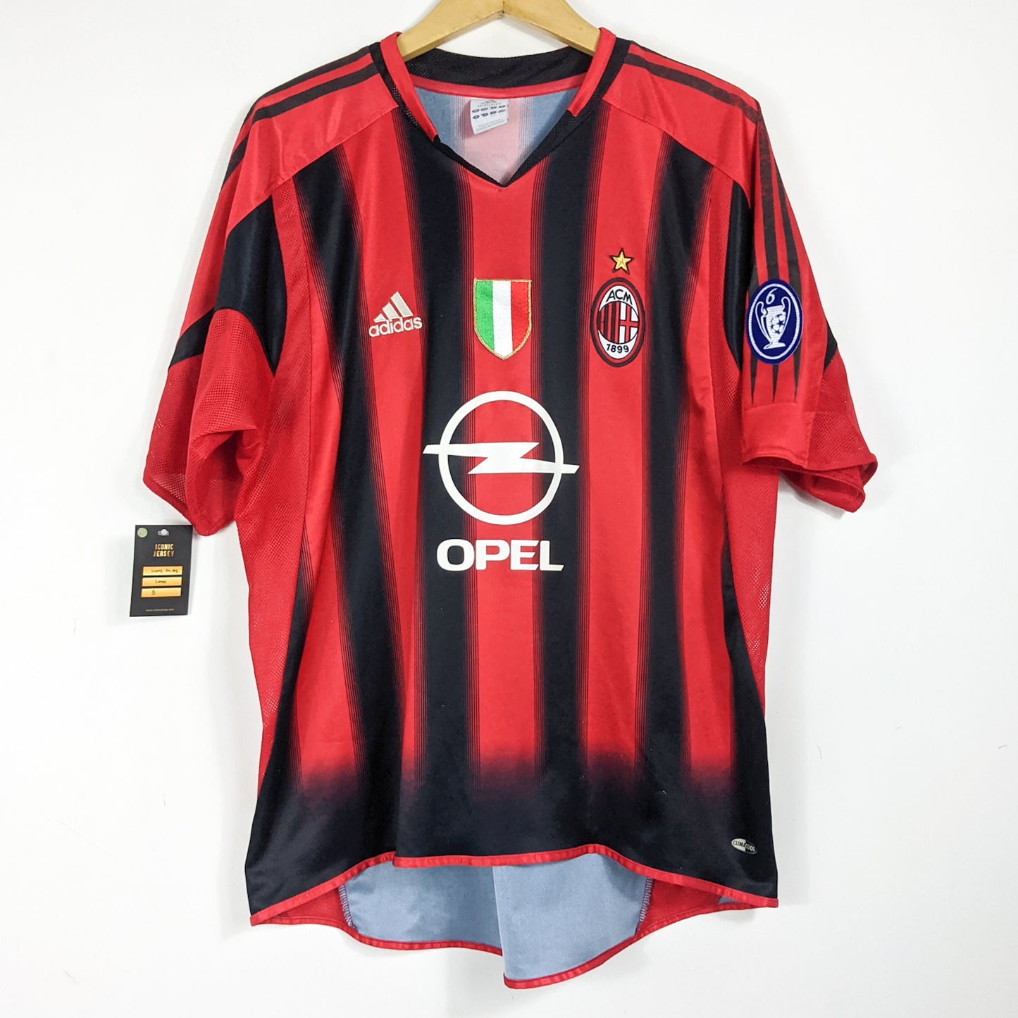 Original AC Milan 2004/05 Home - Kaka #22 Size L