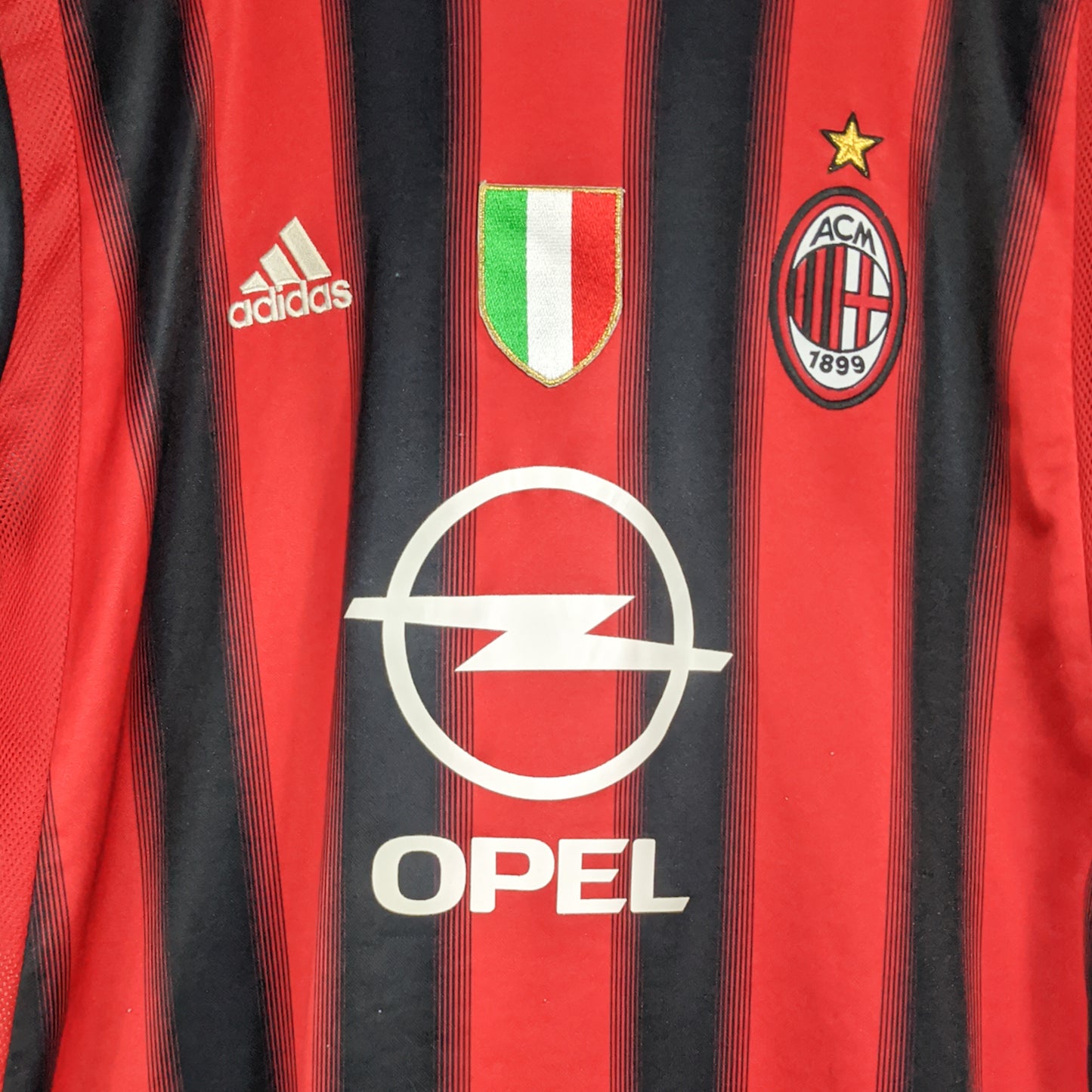 Original AC Milan 2004/05 Home - Kaka #22 Size L