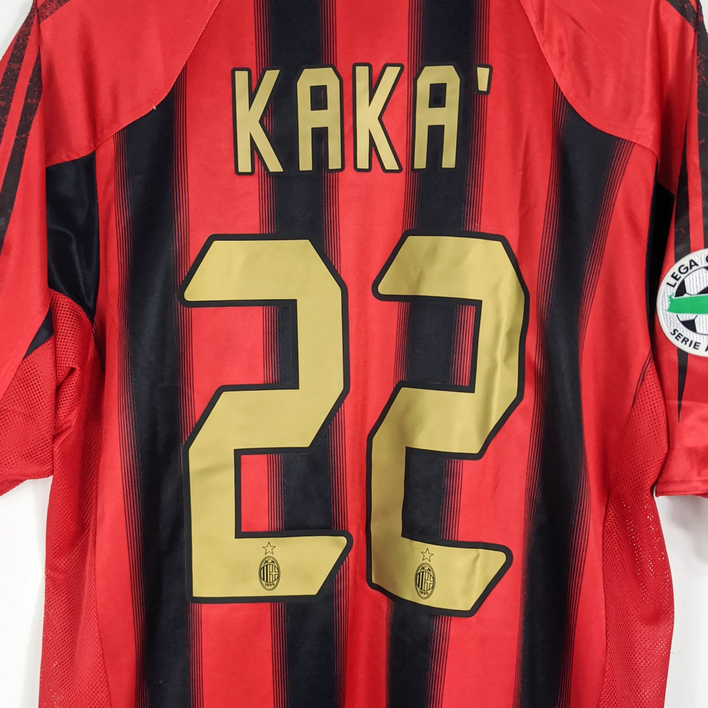 Original AC Milan 2004/05 Home - Kaka #22 Size L