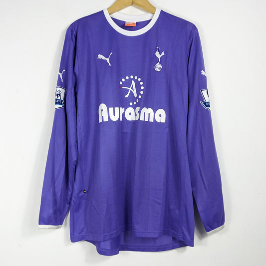Original Tottenham Hotspur 2011/12 Away - Bale #3 Size L (Bnwt) (Long sleeve)