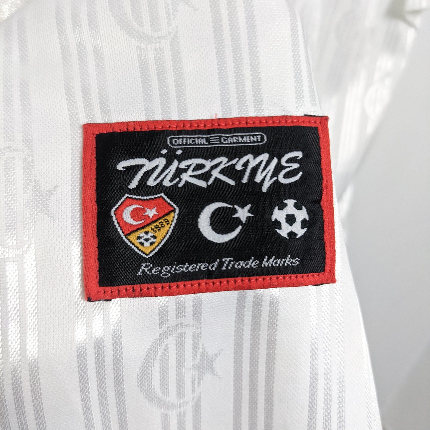 Original Turkey 1996 Away - Hakan #9 Size L