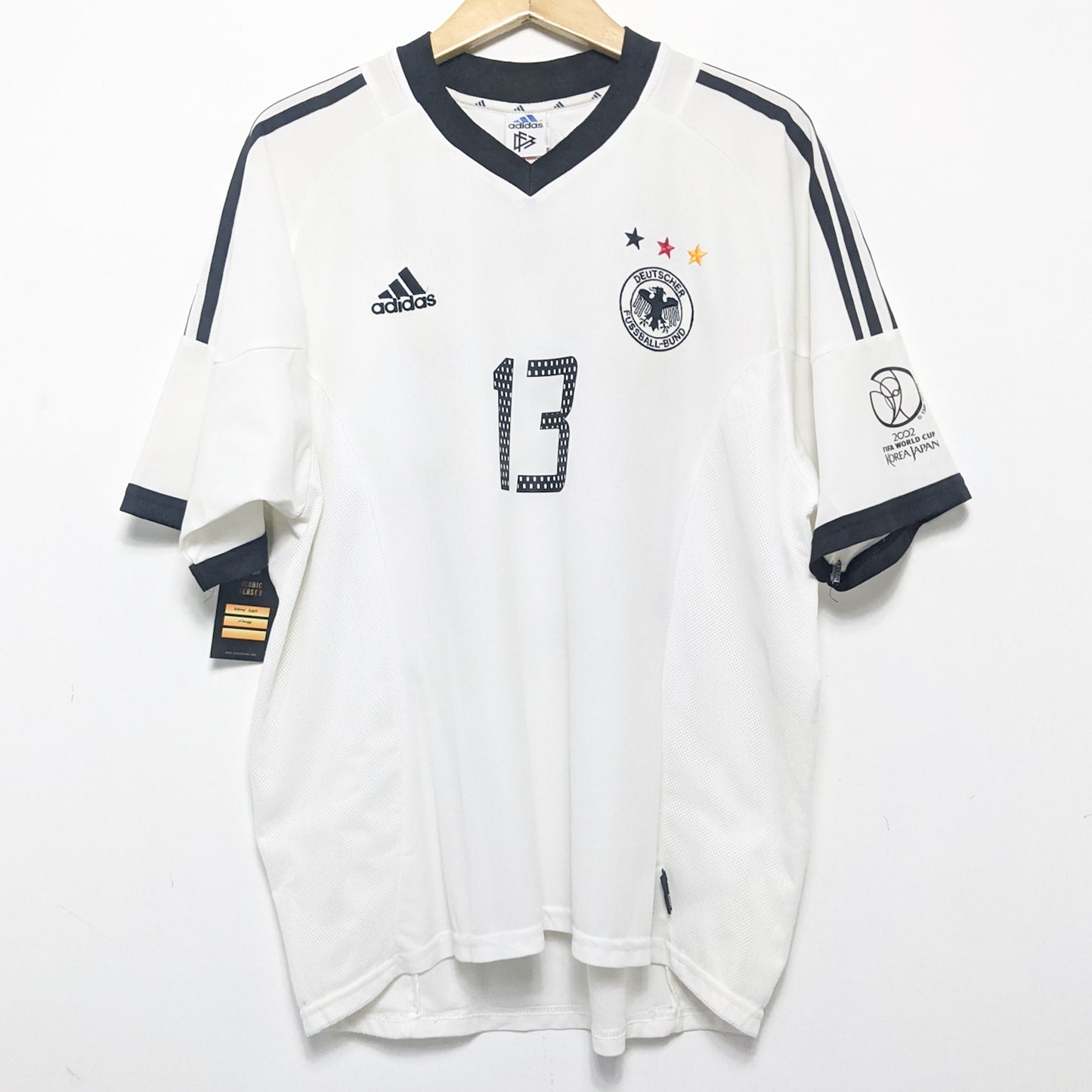 Original Germany 2002 Home - Ballack #13 Size XL
