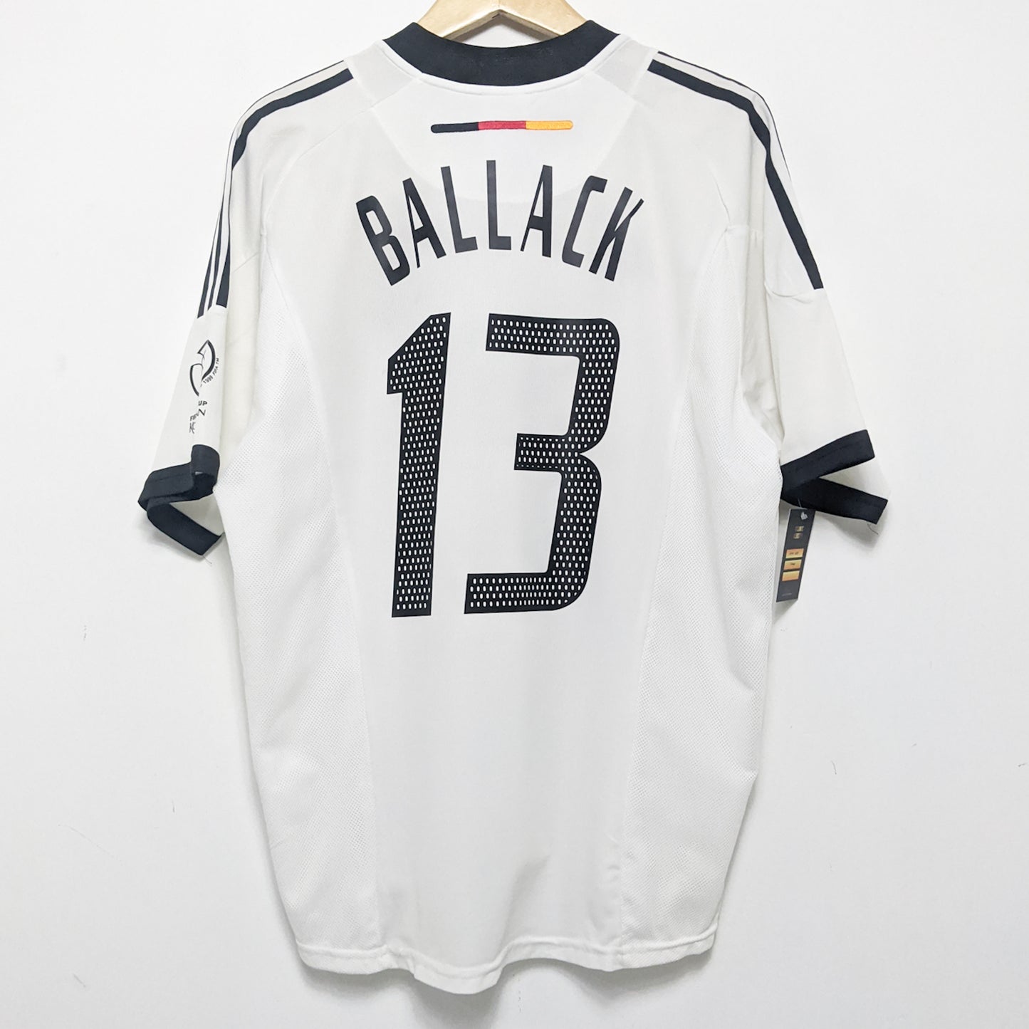 Original Germany 2002 Home - Ballack #13 Size XL