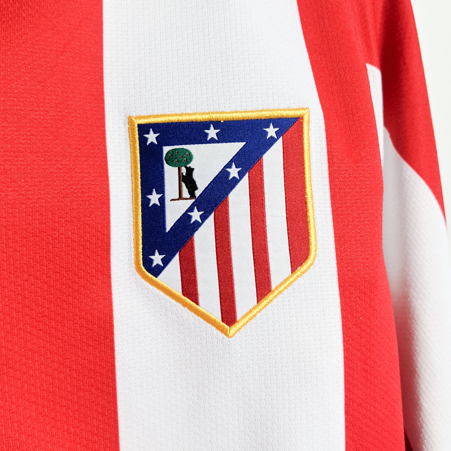 Original Atletico Madrid 2007/08 Home - Kun Aguero #10 Size M