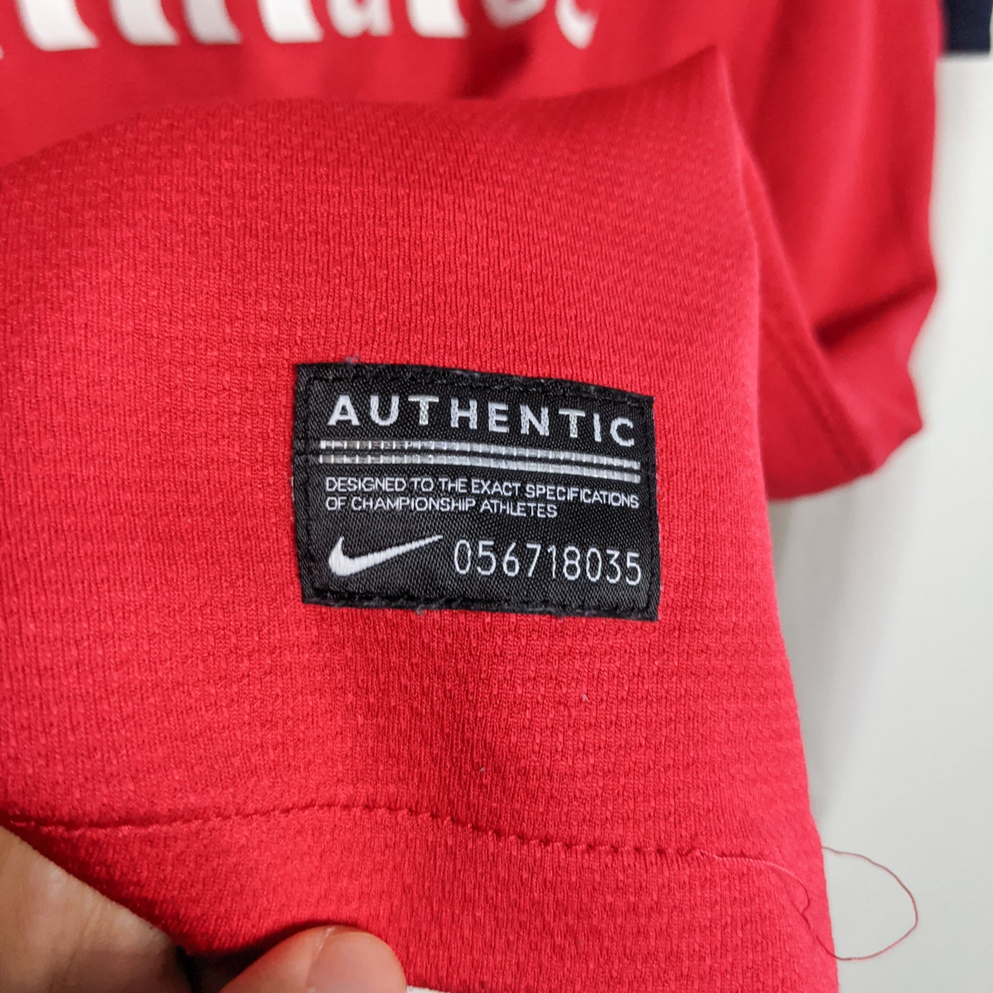 Original Arsenal 2012/14 Home - Ozil #11 Size XL (Long sleeve)