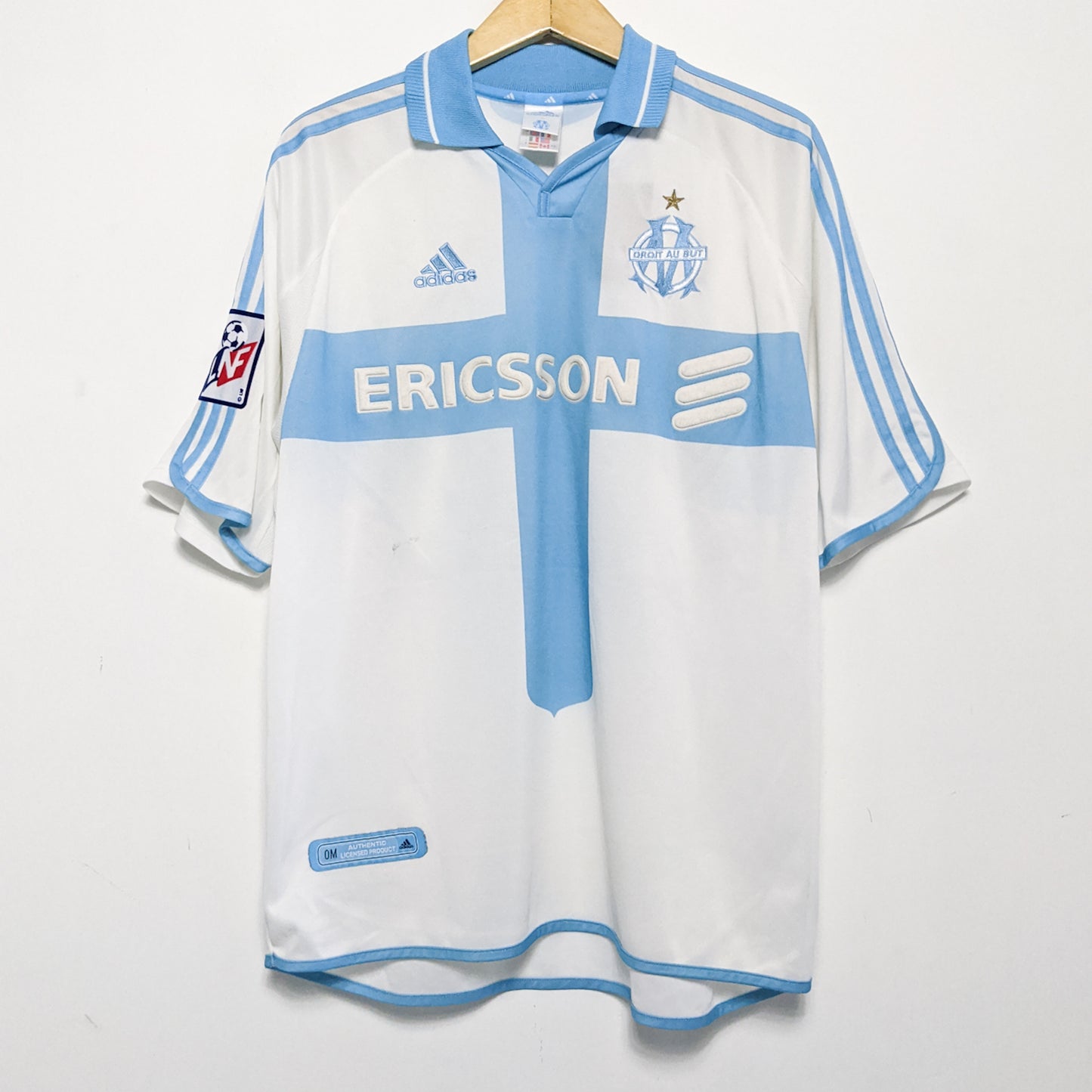 Original Marseille 2000/01 Home - Weah #29 Size L