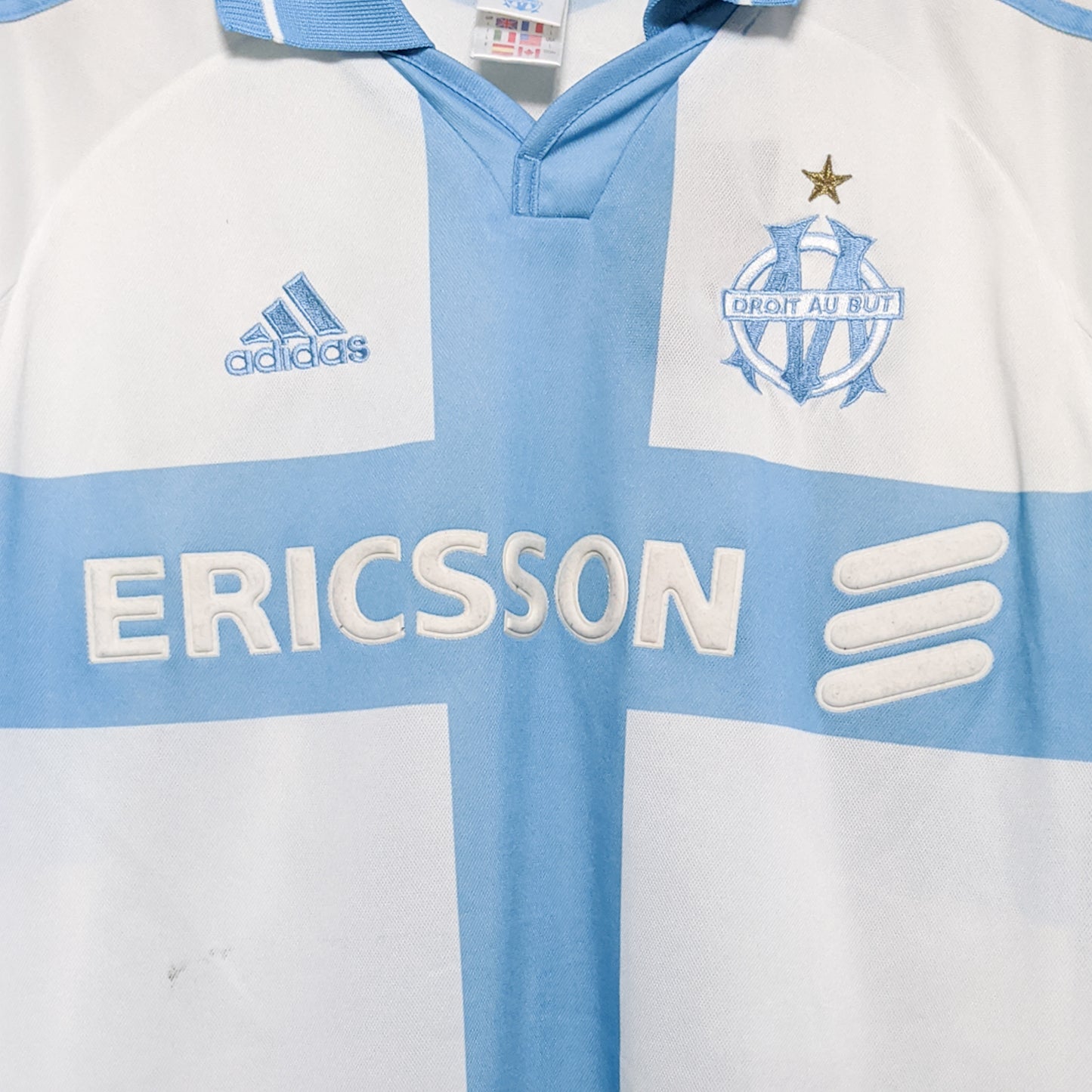 Original Marseille 2000/01 Home - Weah #29 Size L
