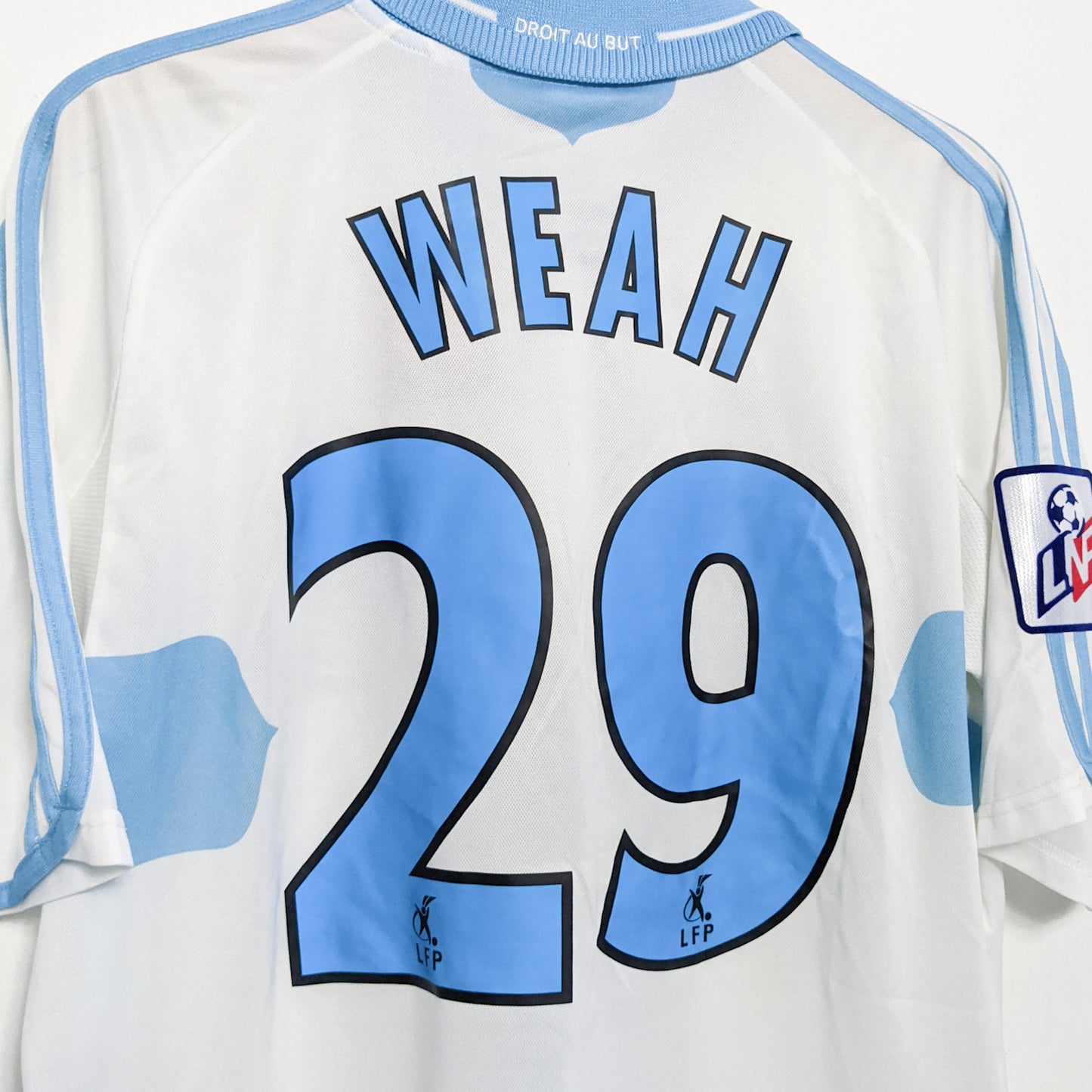 Original Marseille 2000/01 Home - Weah #29 Size L