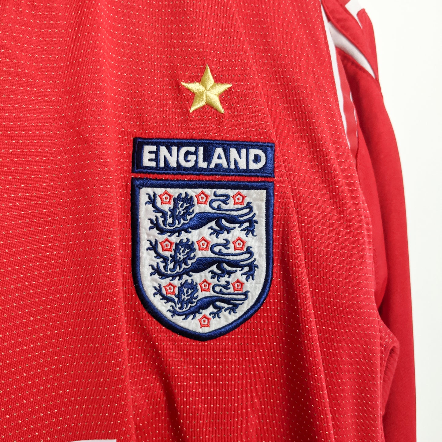 Original England 2004 Away - Beckham #7 Size M (Long sleeve)