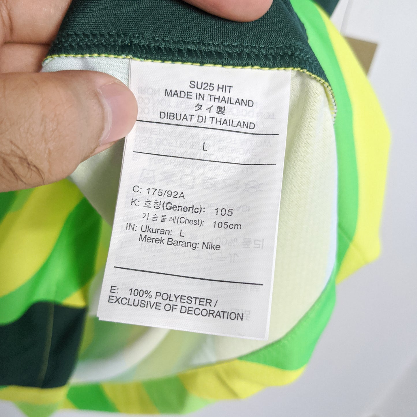 Original Australia 2025 Home - Irankunda #14 Size L (Bnwt)